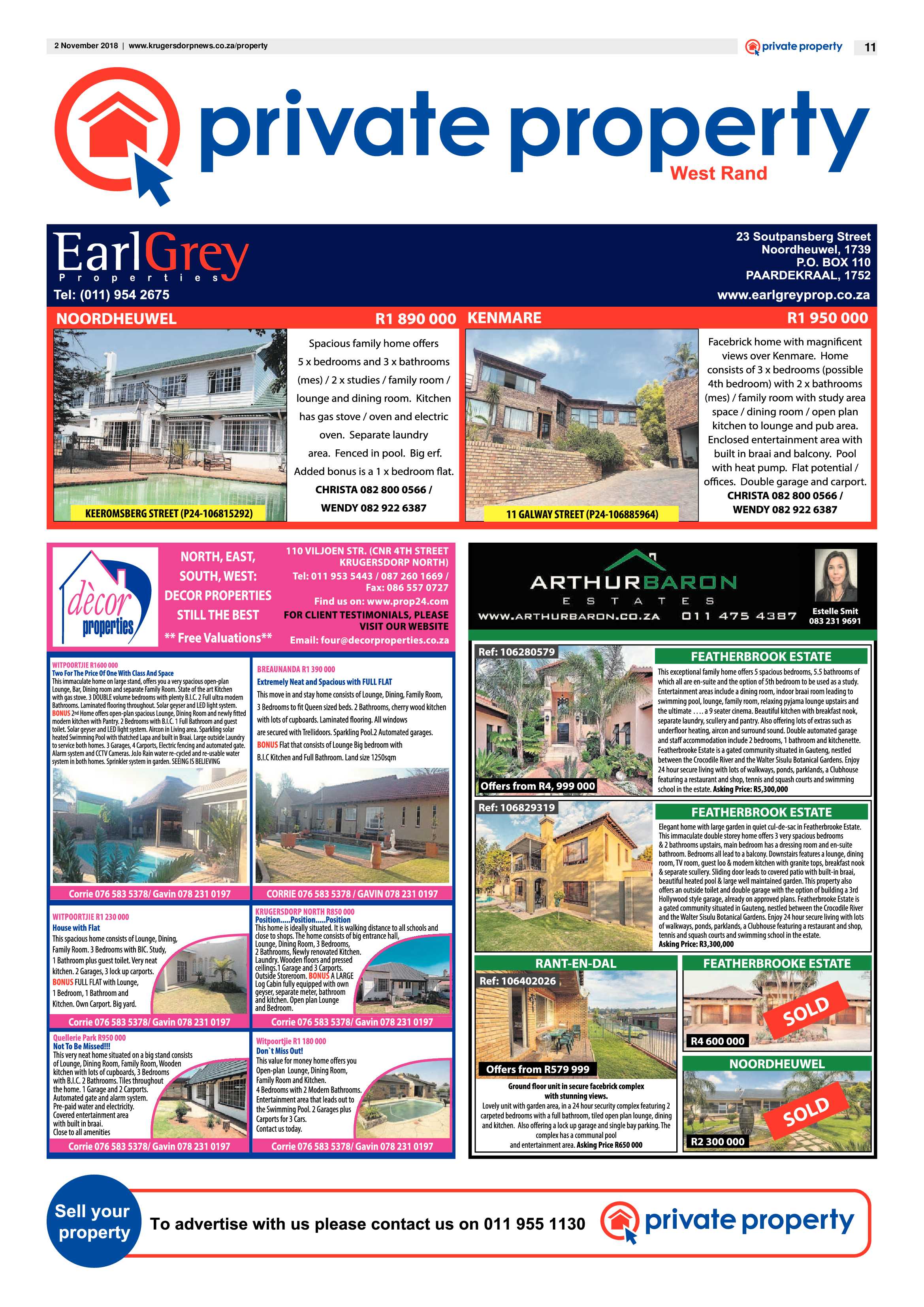 Krugersdorp News 2 November 2018 page 11