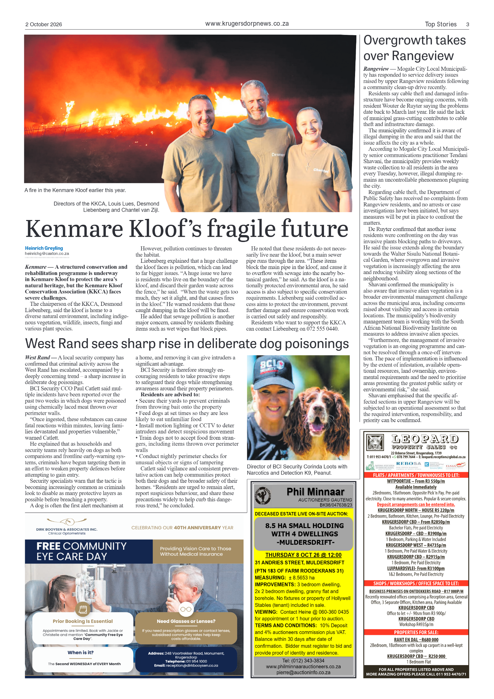 Krugersdorp News 2 October 2026 page 3