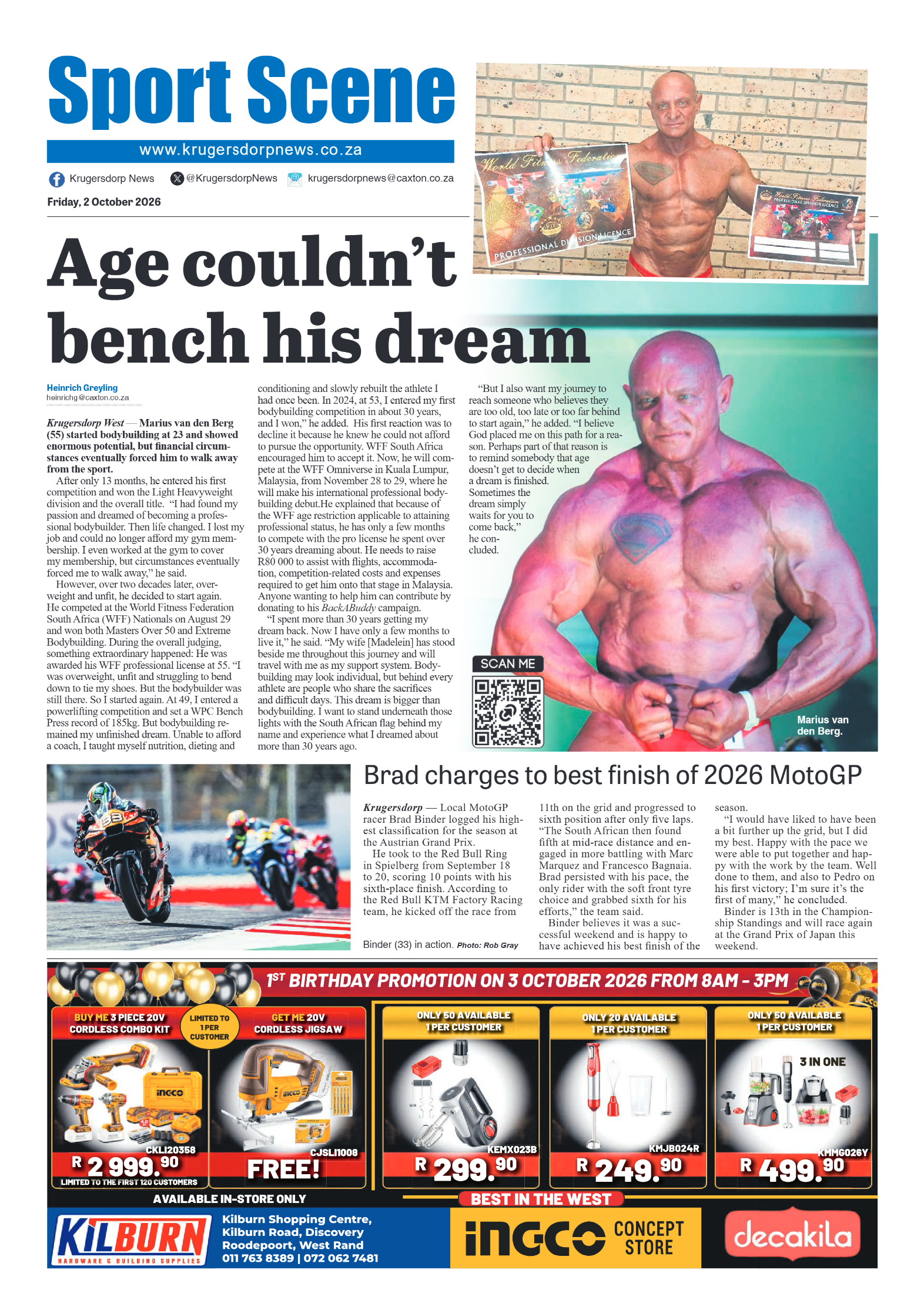 Krugersdorp News 2 October 2026 page 8