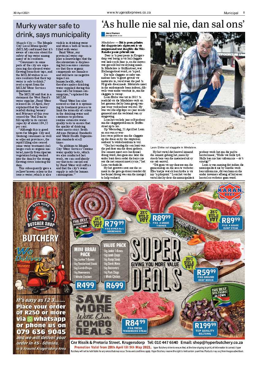 Krugersdorp News 30 April 2021 page 5