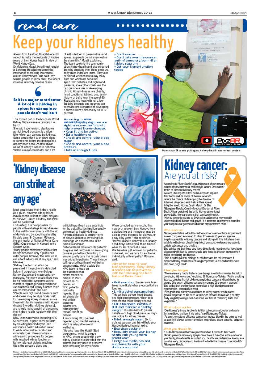 Krugersdorp News 30 April 2021 page 8
