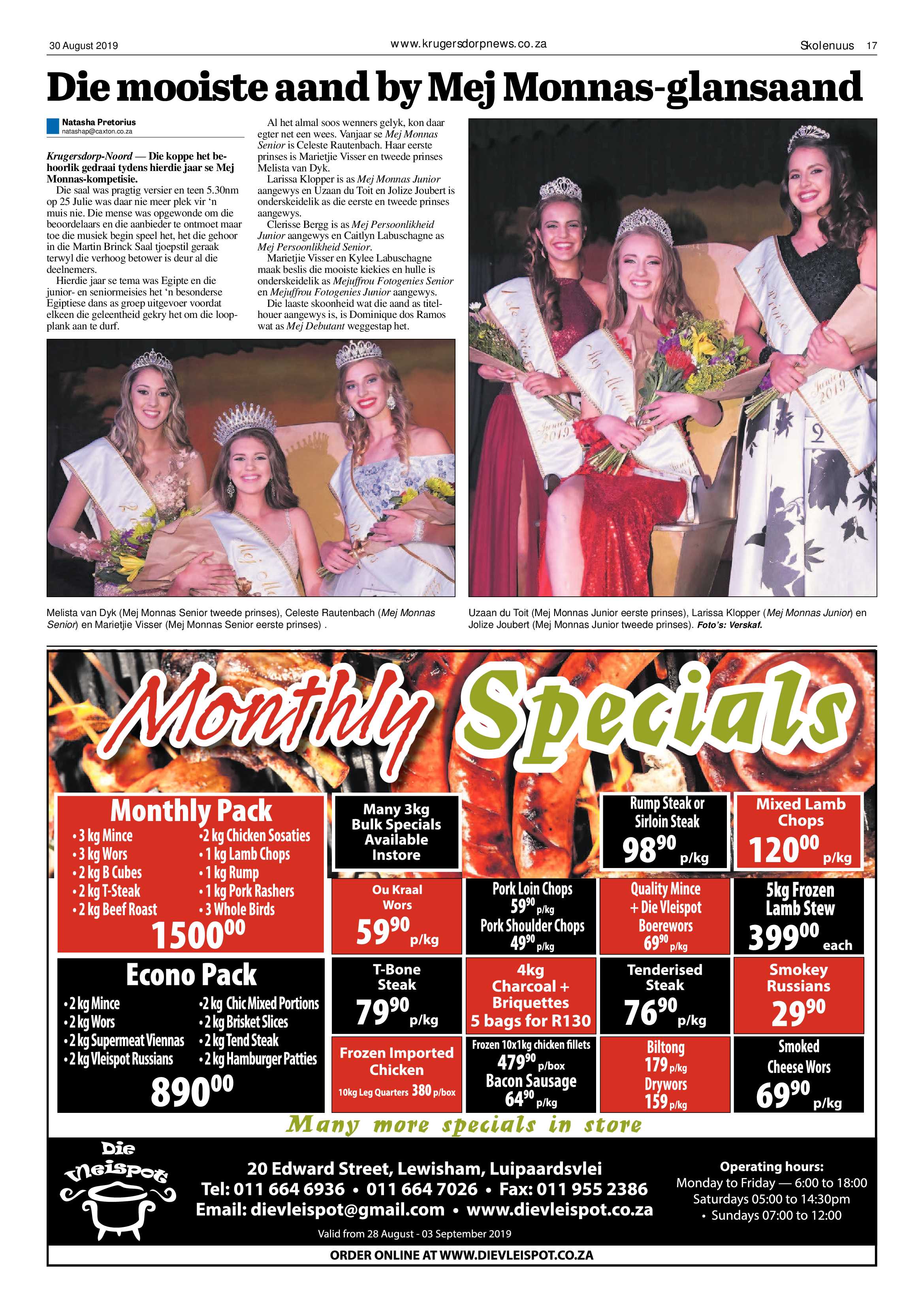 Krugersdorp News 30 August 2019 page 17