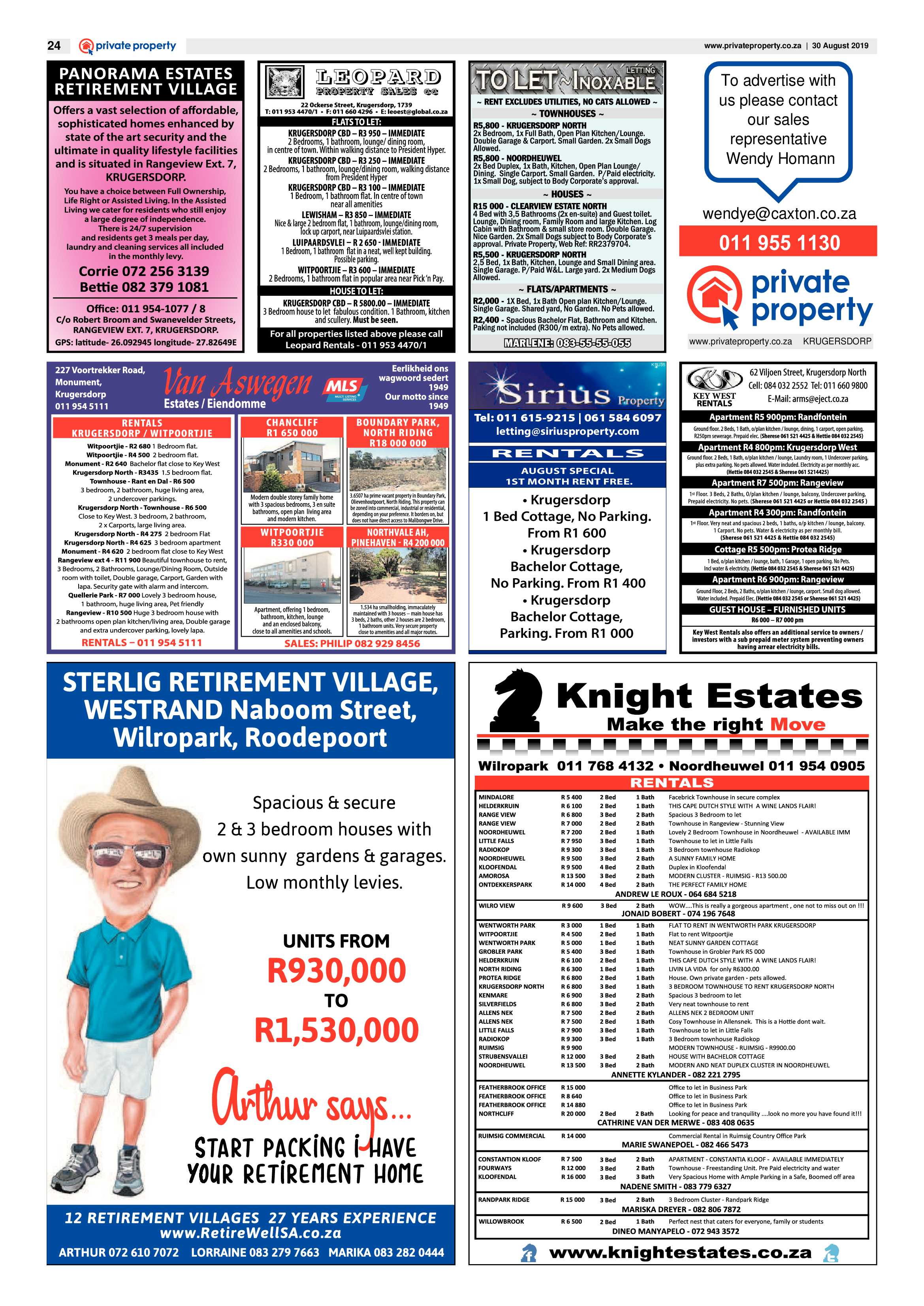 Krugersdorp News 30 August 2019 page 24