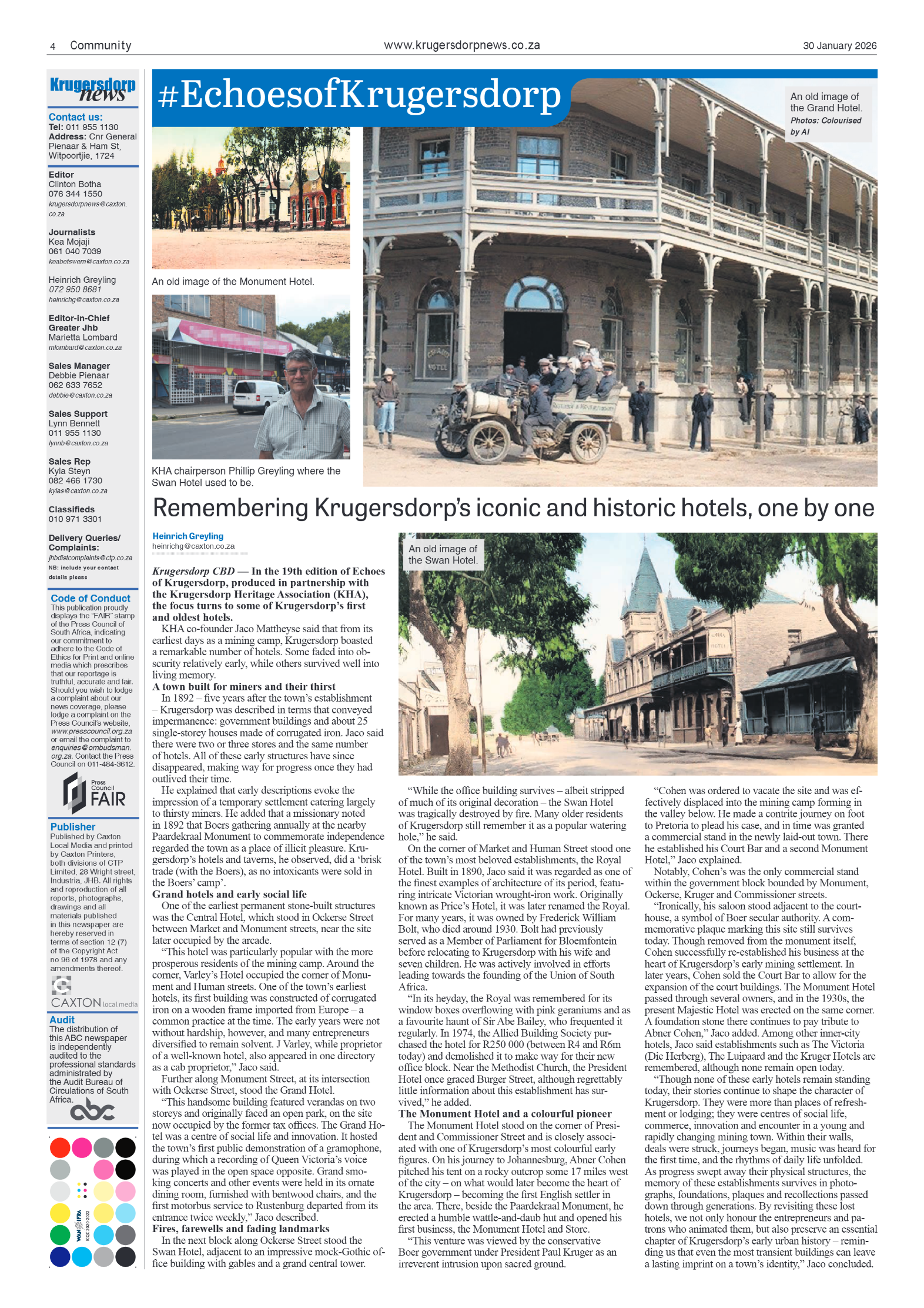 Krugersdorp News 30 January 2026 page 4