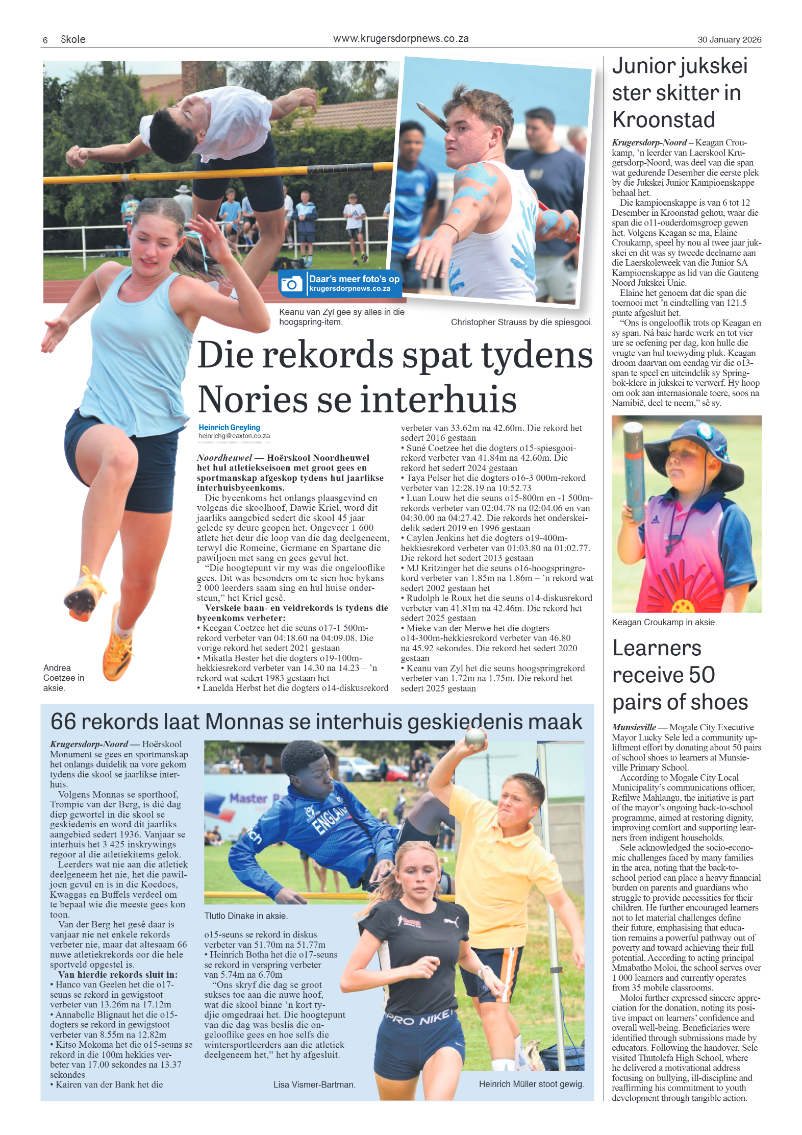 Krugersdorp News 30 January 2026 page 6