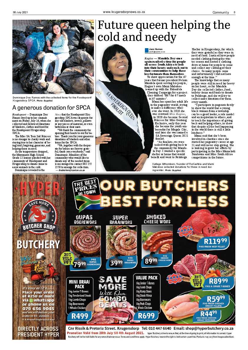 Krugersdorp News 30 July 2021 page 5