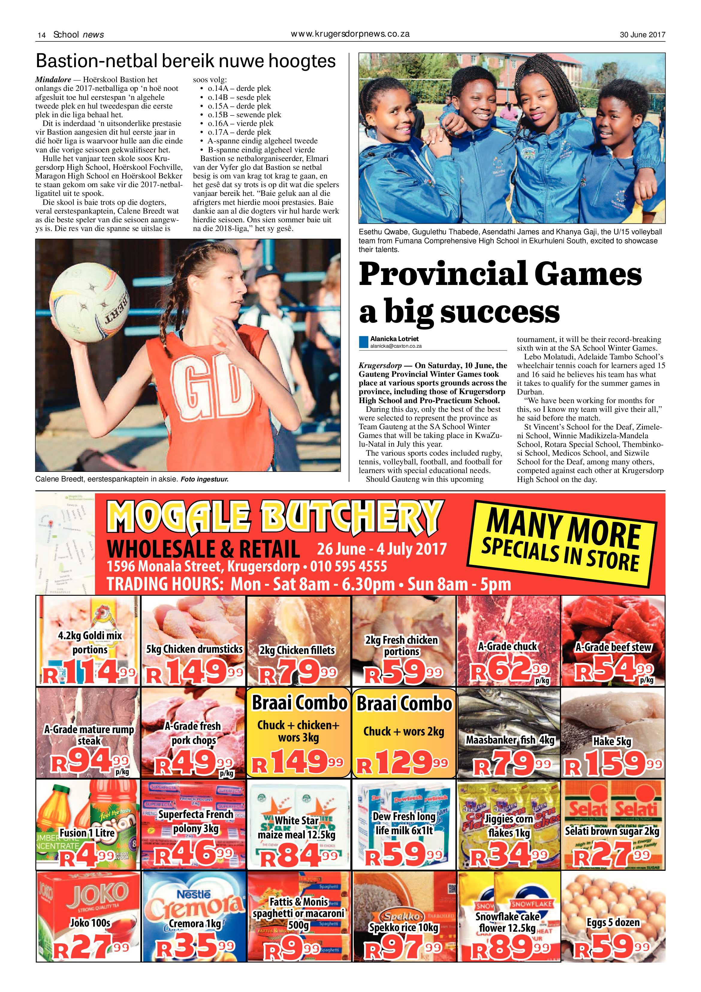 Krugersdorp News 30 June 2017 page 14