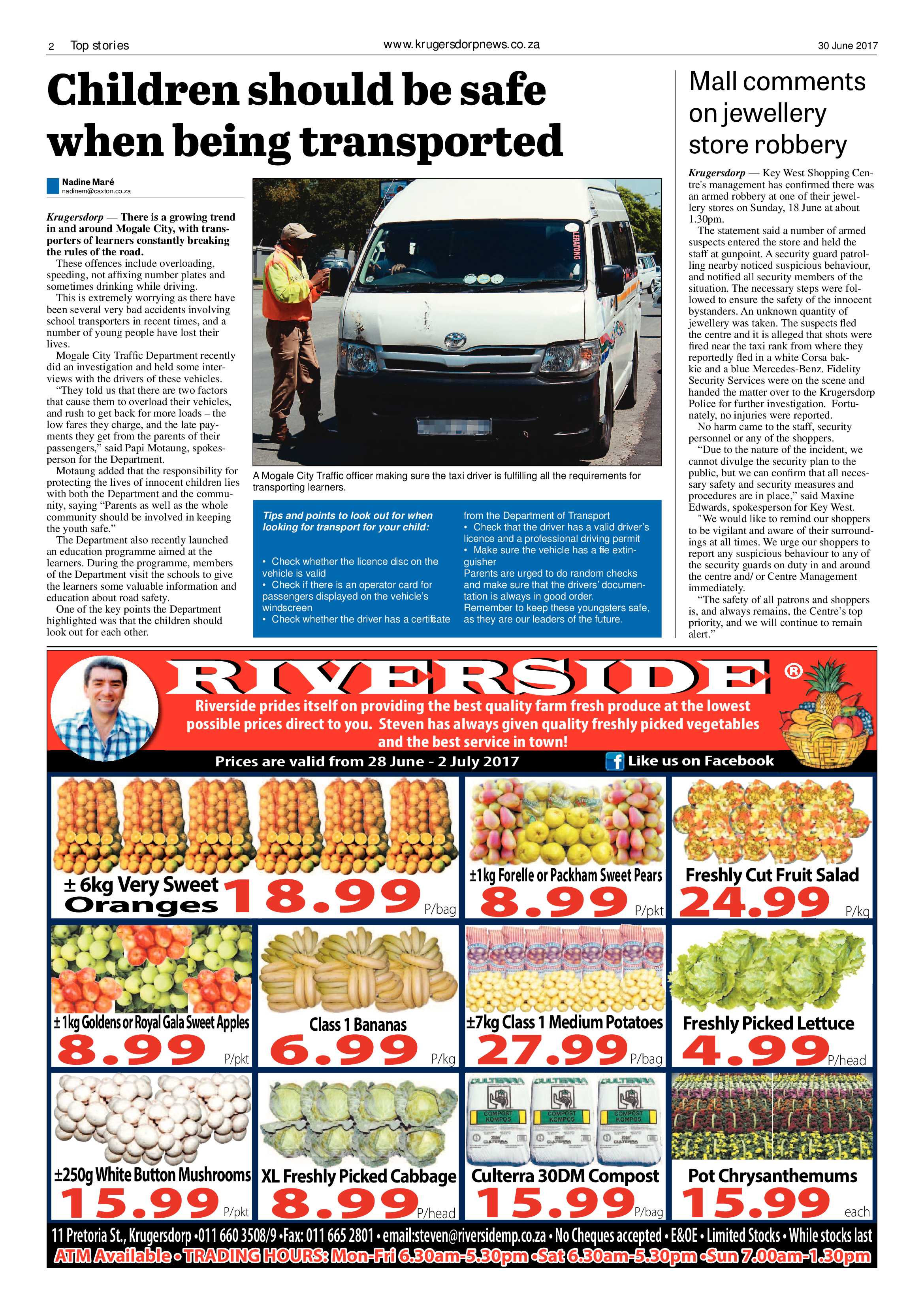 Krugersdorp News 30 June 2017 page 2