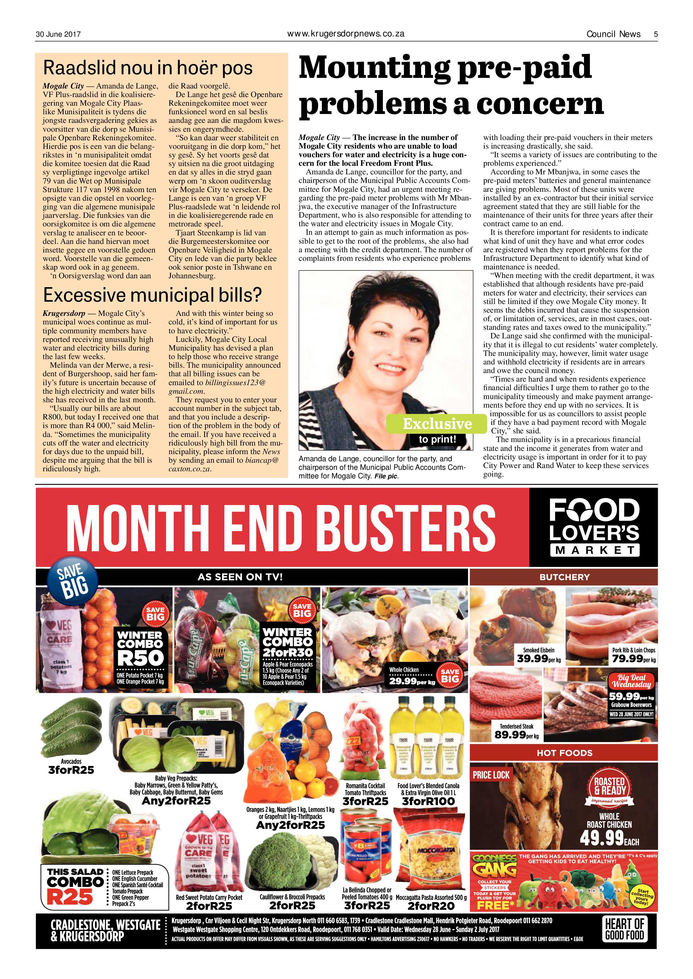 Krugersdorp News 30 June 2017 page 5