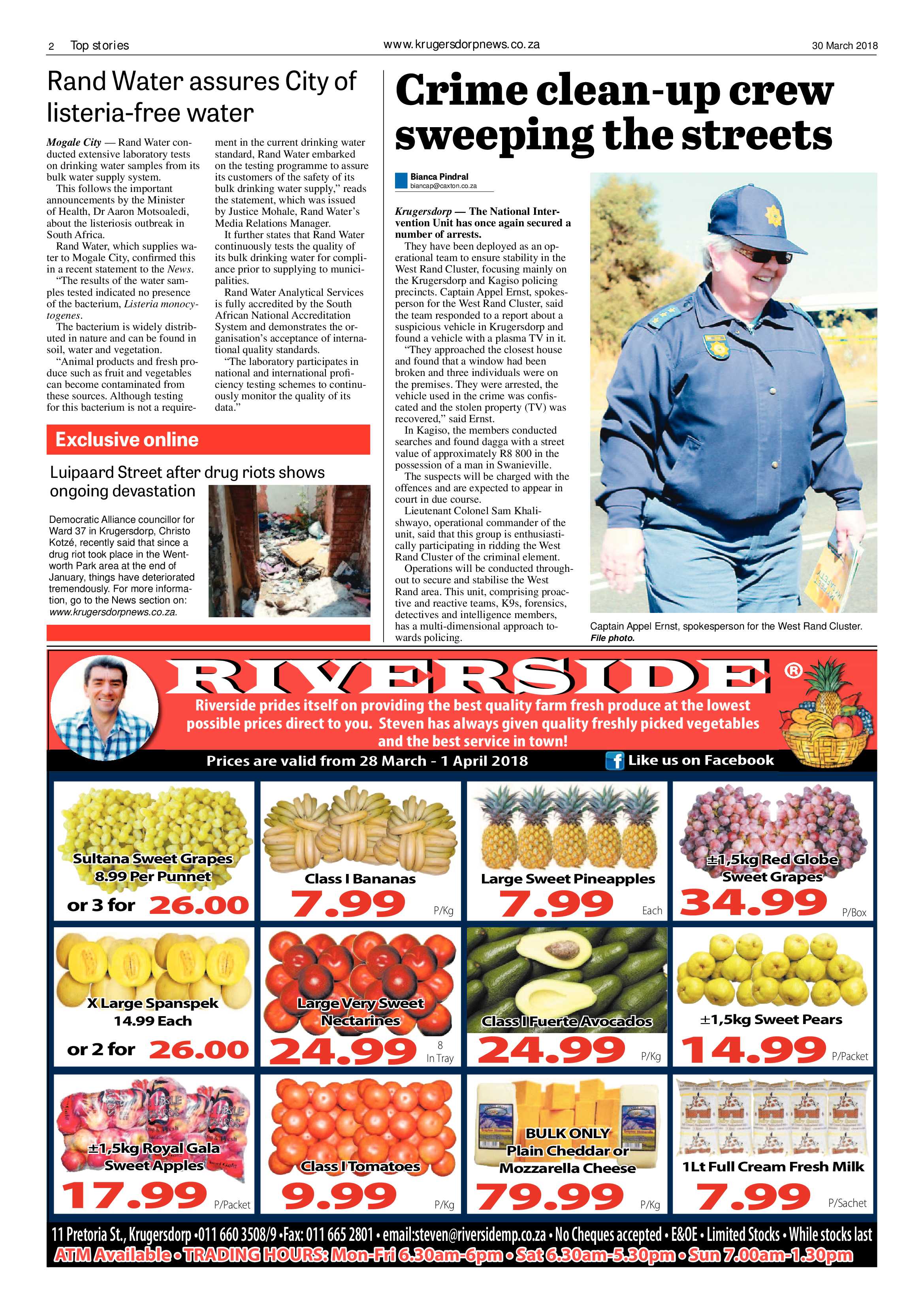 Krugersdorp News 30 March 2018 page 2