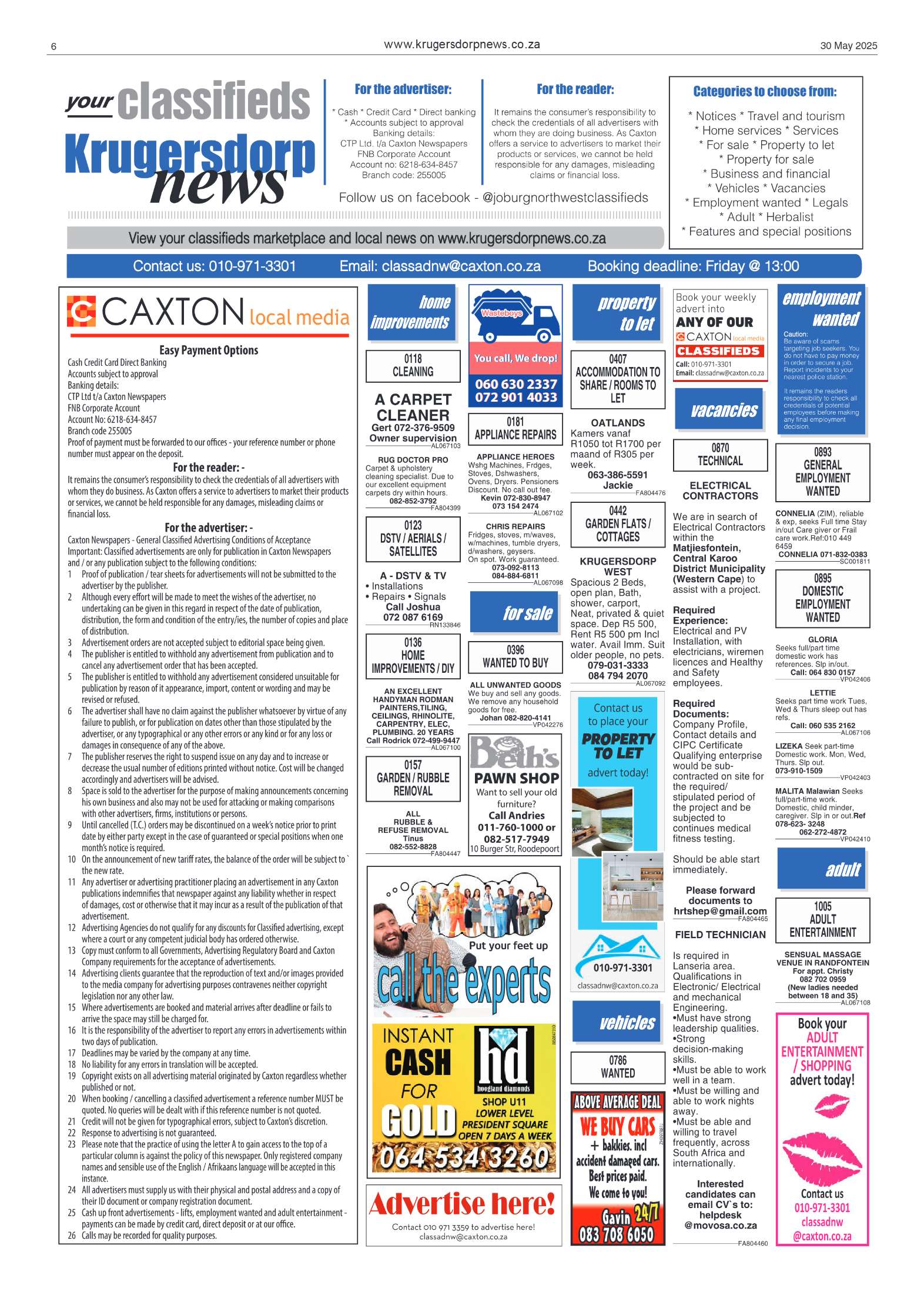 Krugersdorp News 30 May 2025 page 6