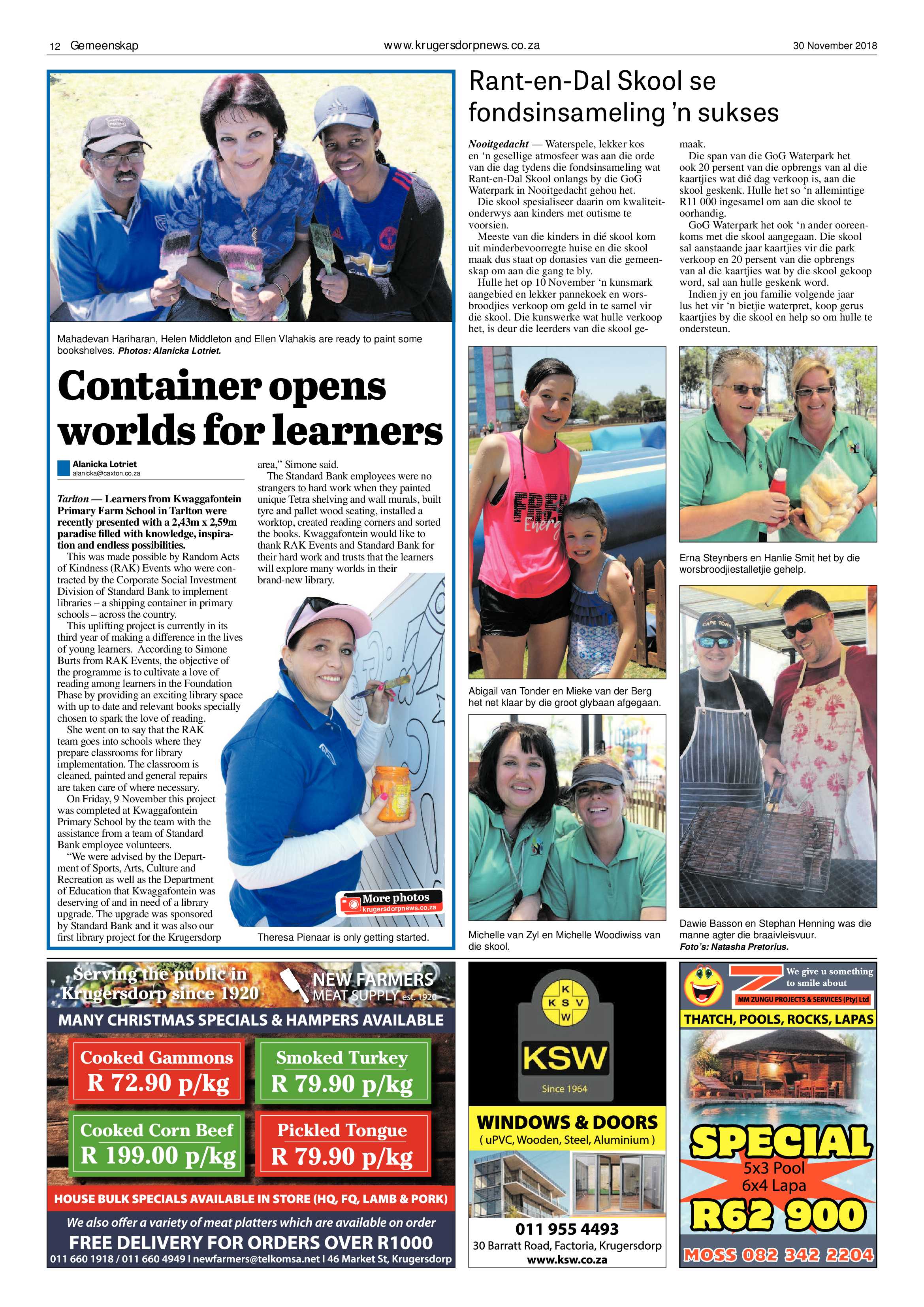 Krugersdorp News 30 November 2018 page 12