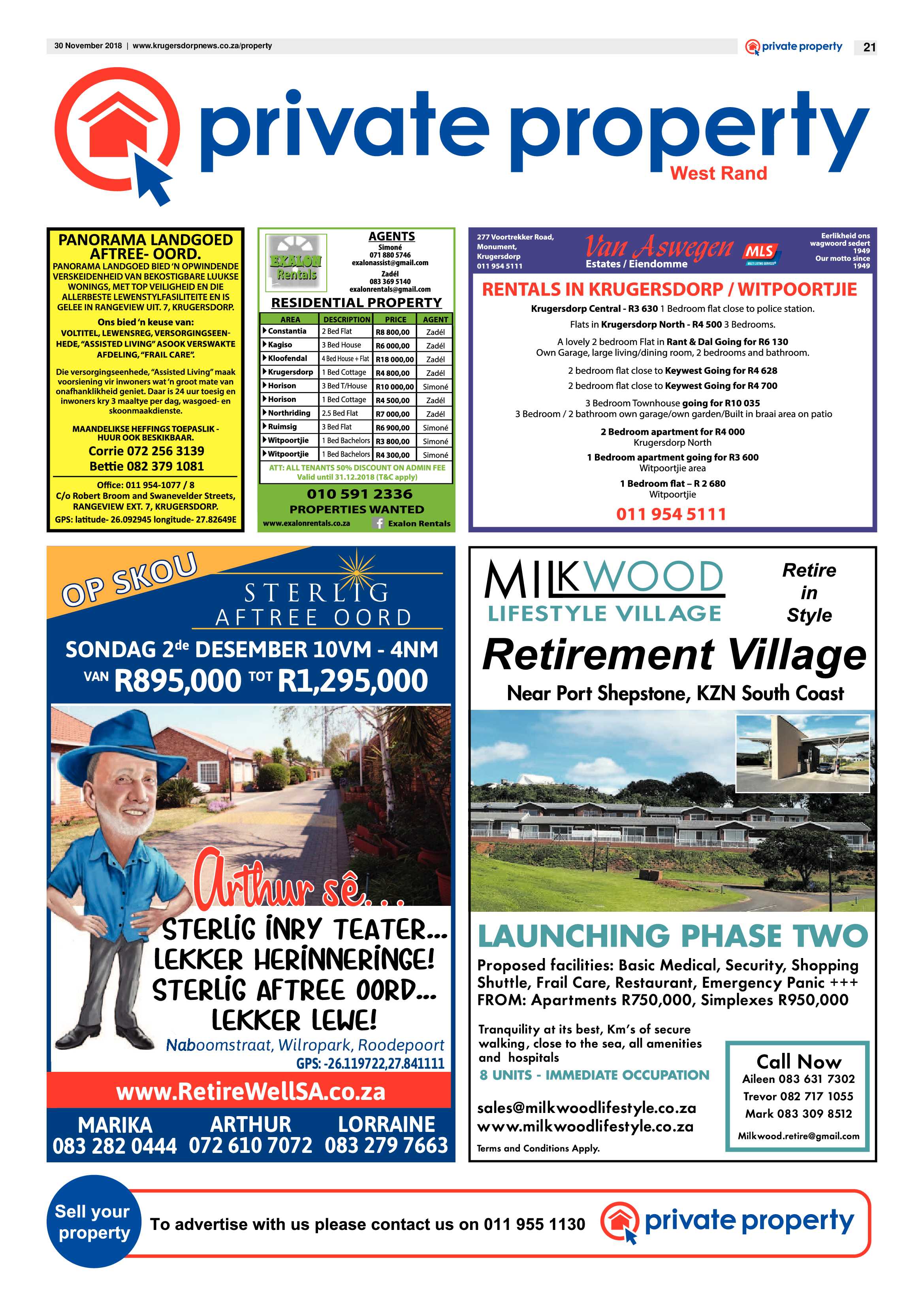 Krugersdorp News 30 November 2018 page 21