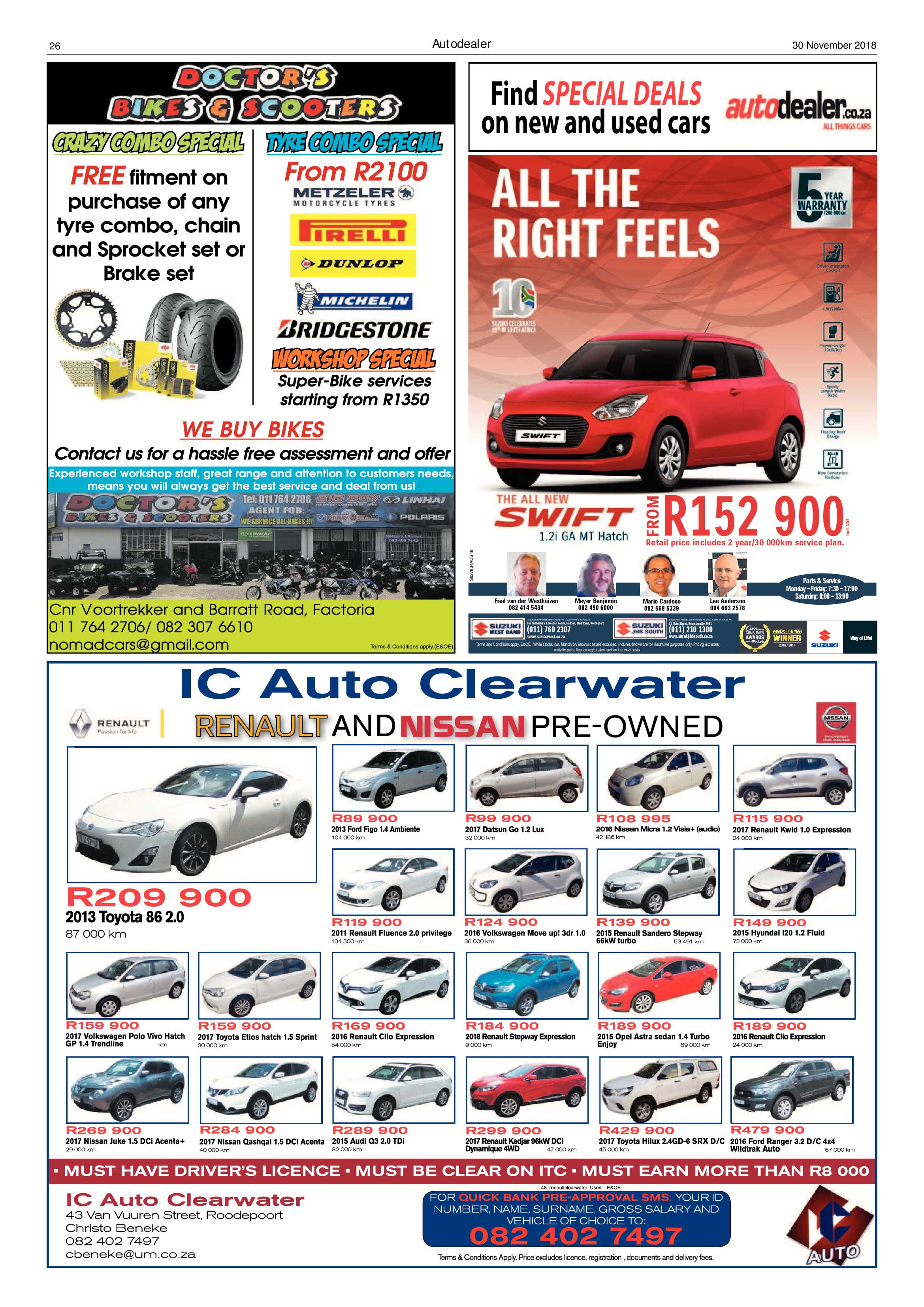 Krugersdorp News 30 November 2018 page 26