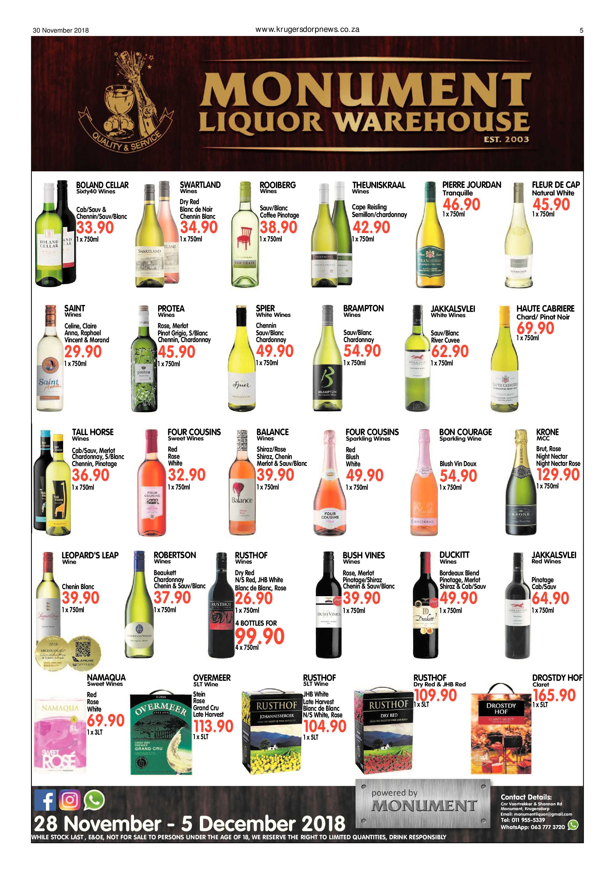 Krugersdorp News 30 November 2018 page 5