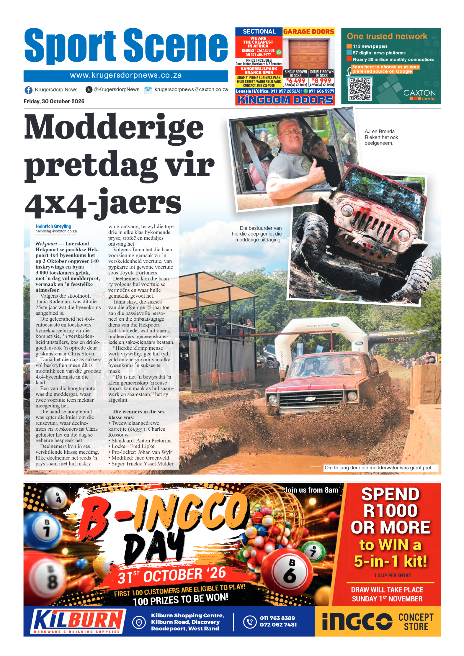 Krugersdorp News 30 October 2026 page 12