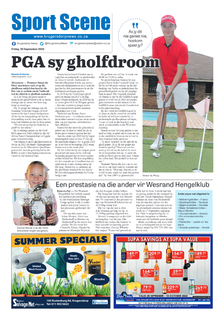 Krugersdorp News 30 September 2022 page 12
