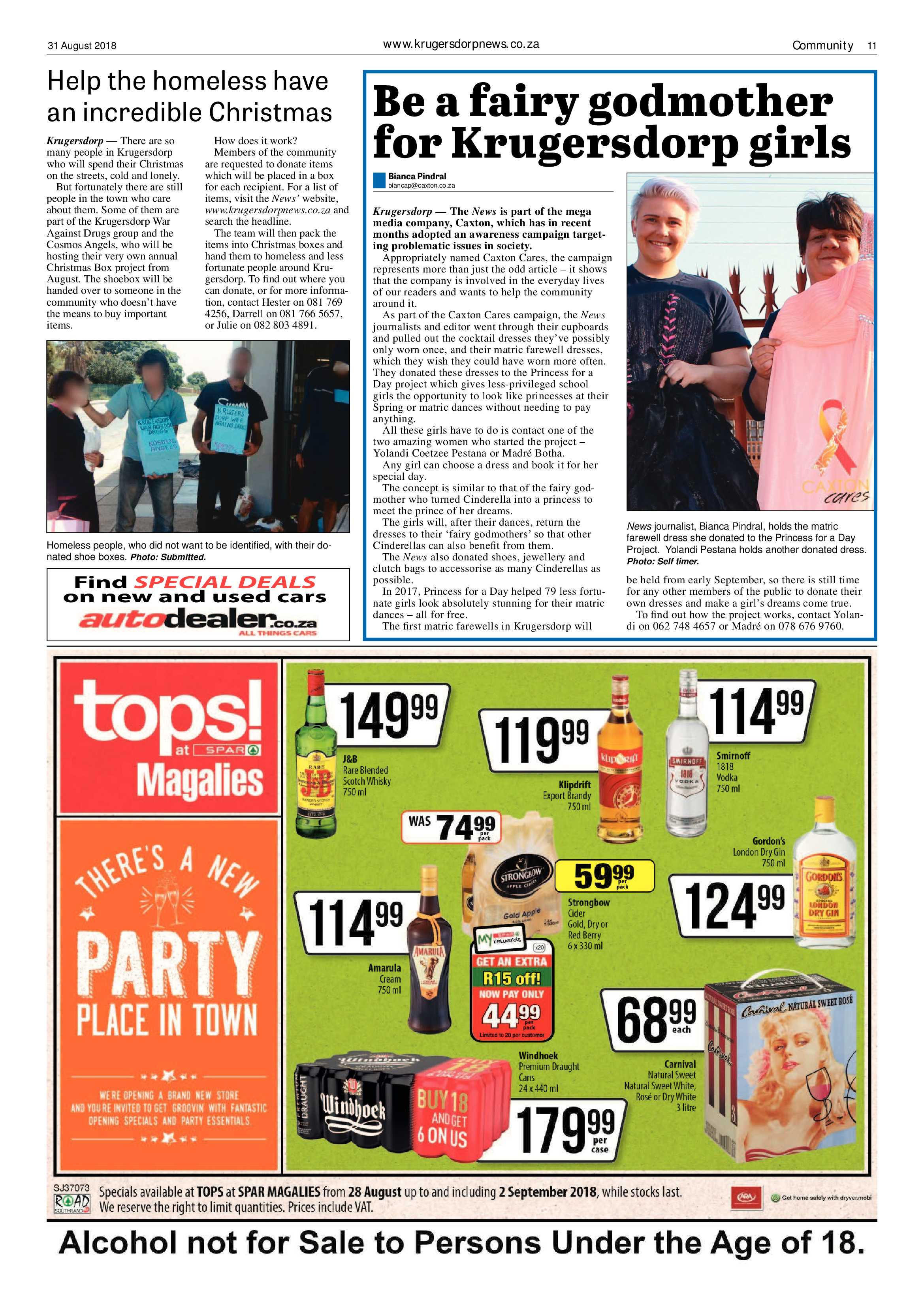 Krugersdorp News 31 August 2018 page 11