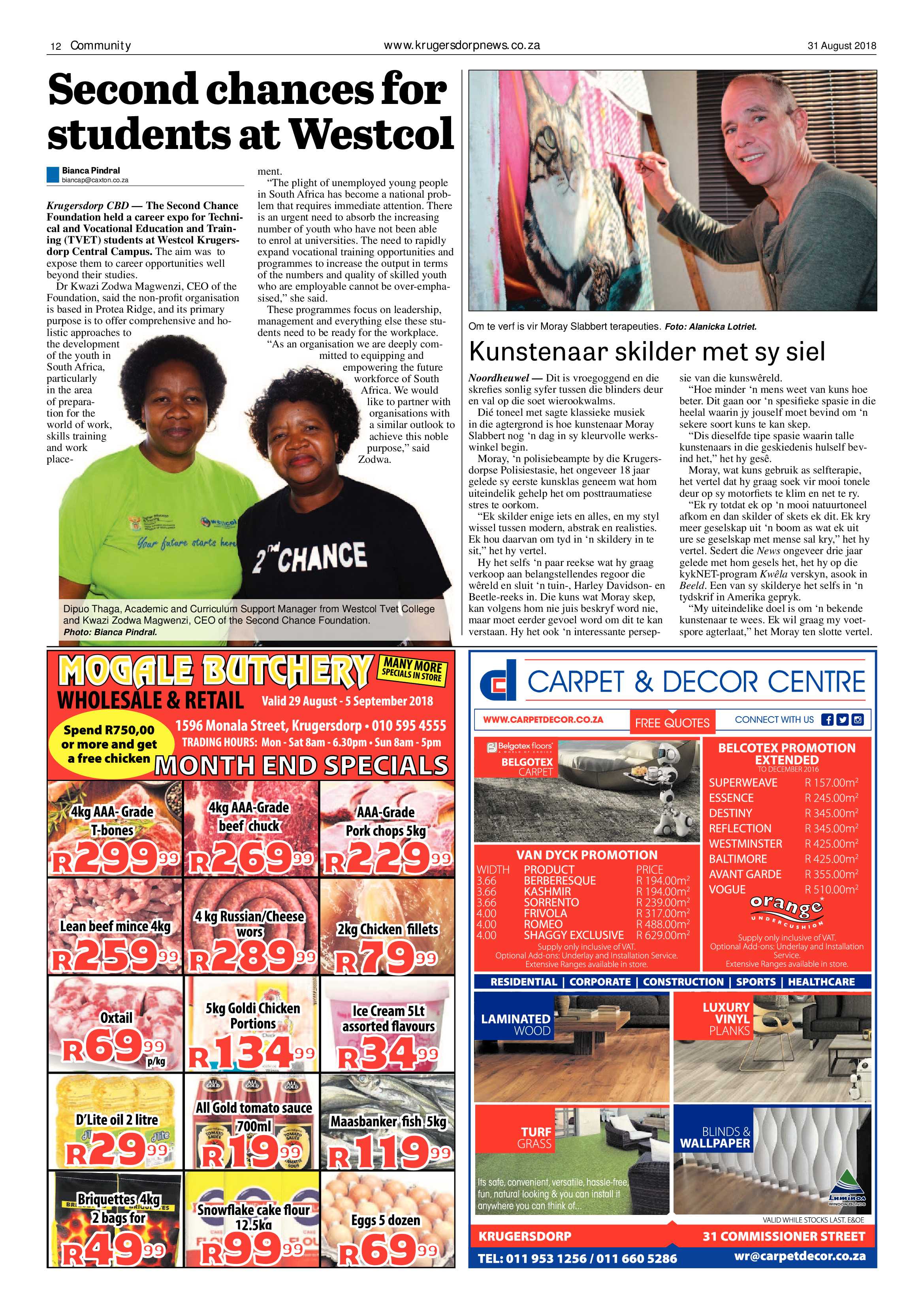 Krugersdorp News 31 August 2018 page 12