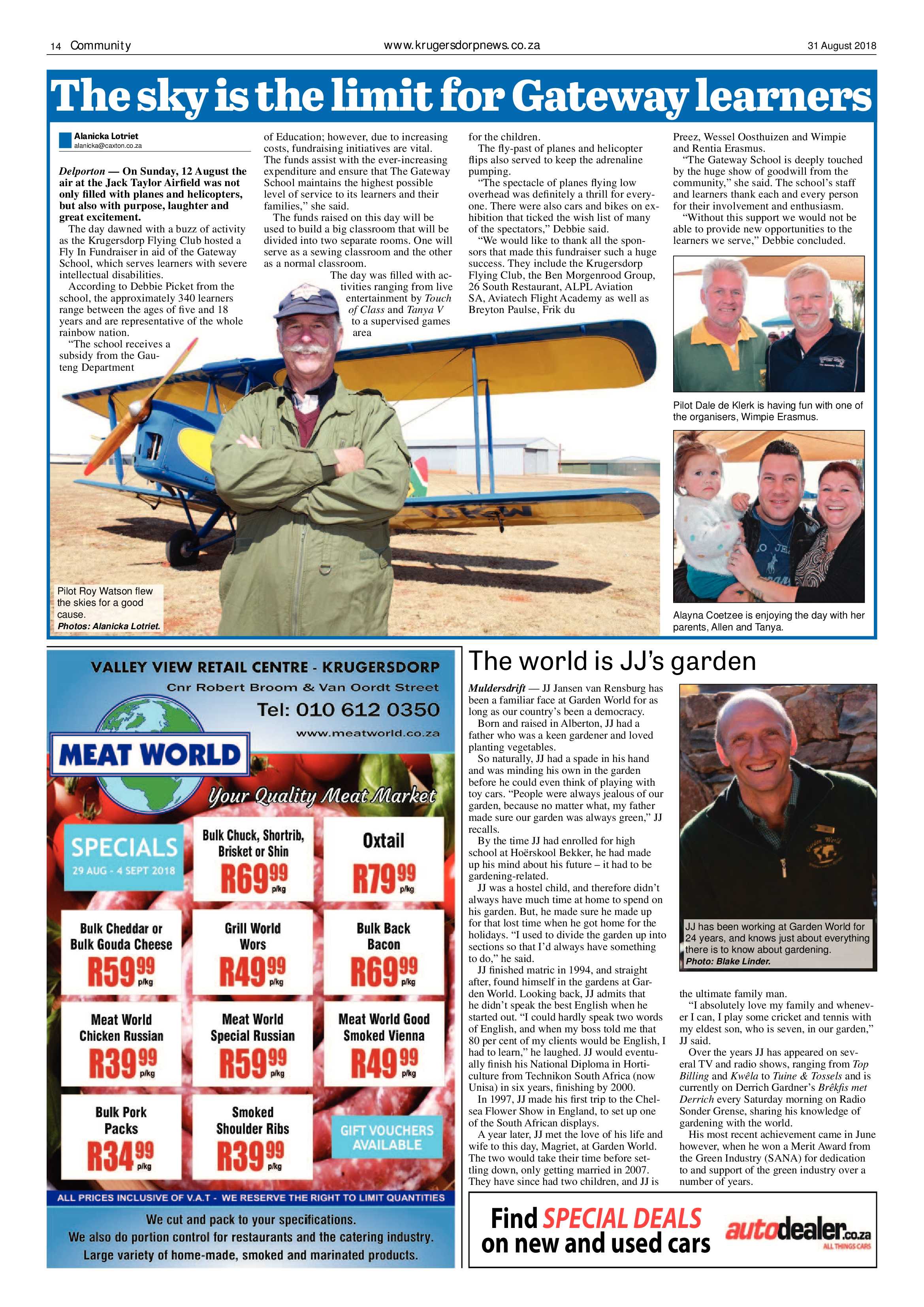 Krugersdorp News 31 August 2018 page 14