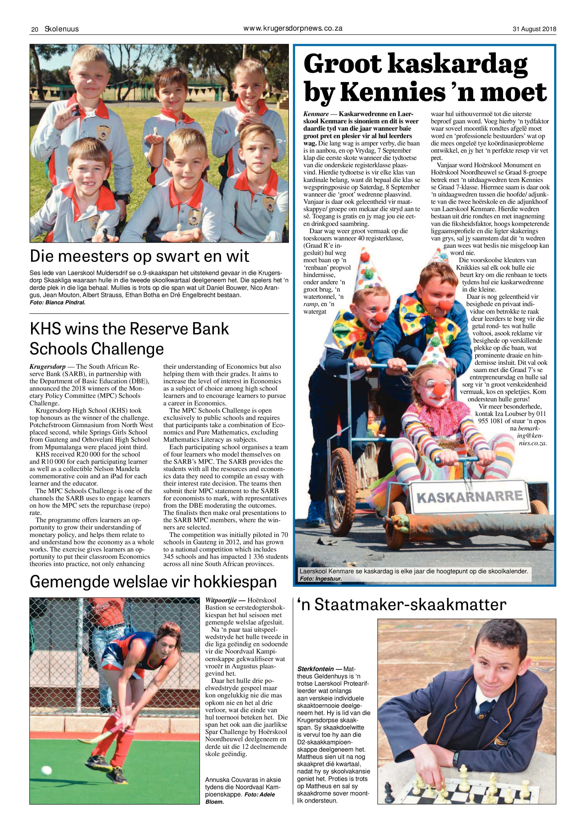 Krugersdorp News 31 August 2018 page 20