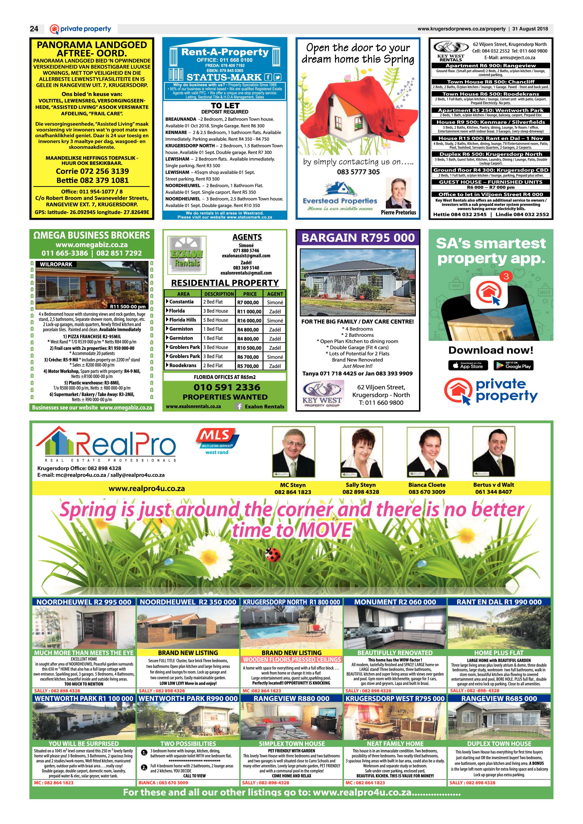Krugersdorp News 31 August 2018 page 24