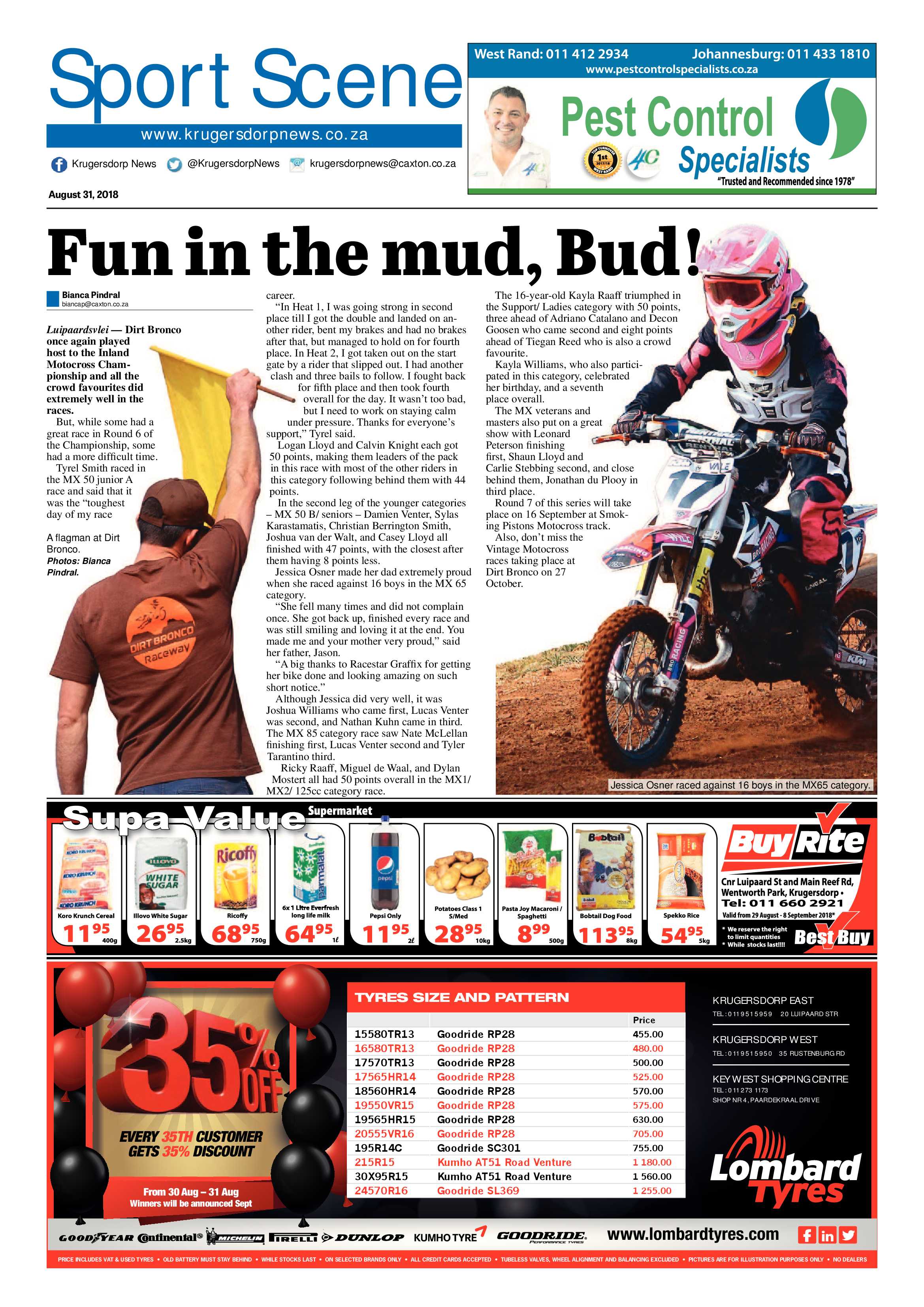 Krugersdorp News 31 August 2018 page 32