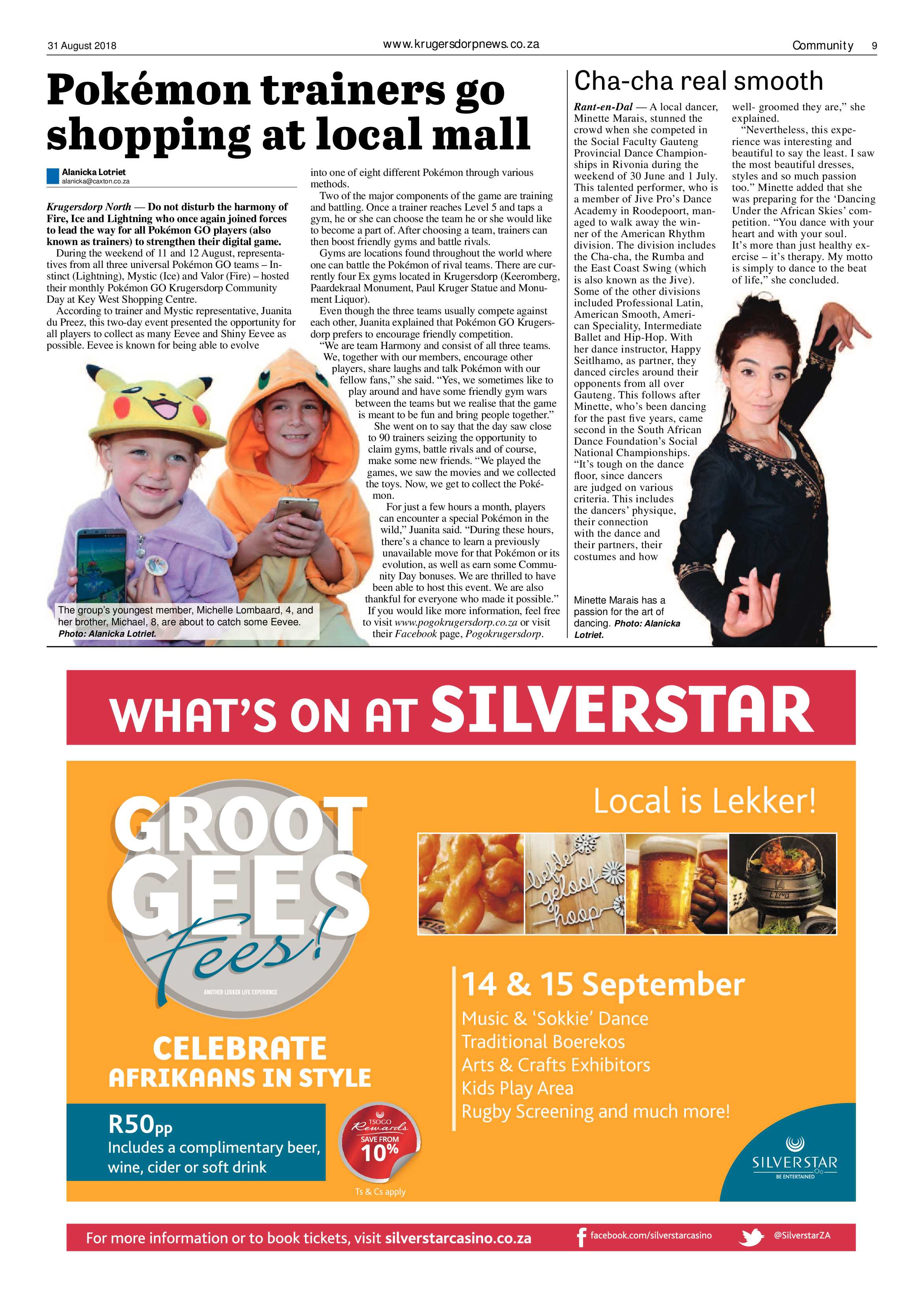 Krugersdorp News 31 August 2018 page 9