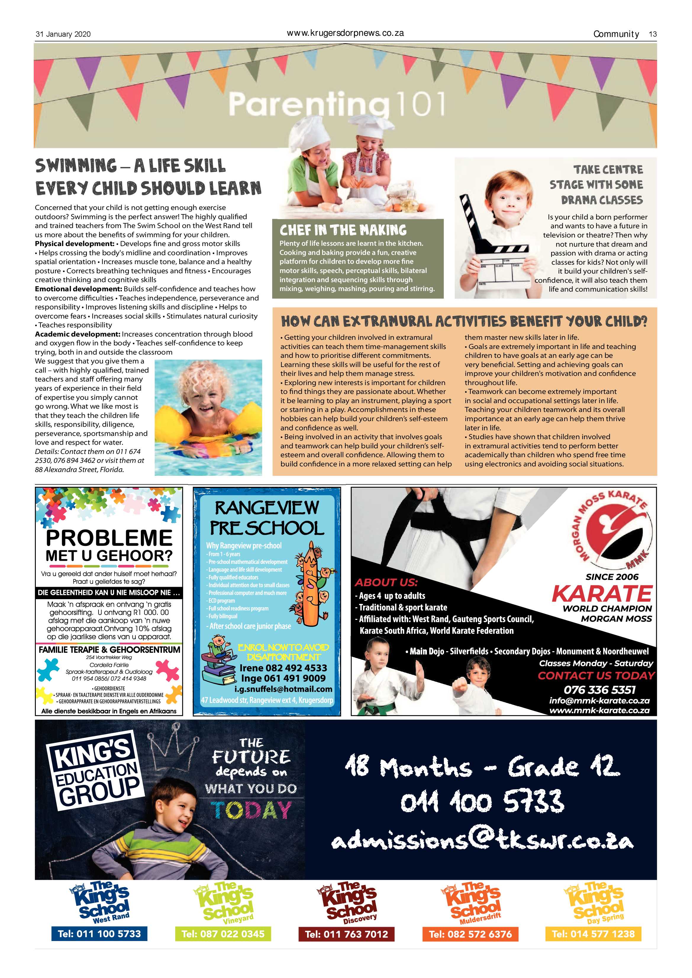Krugersdorp News 31 January 2020 page 13