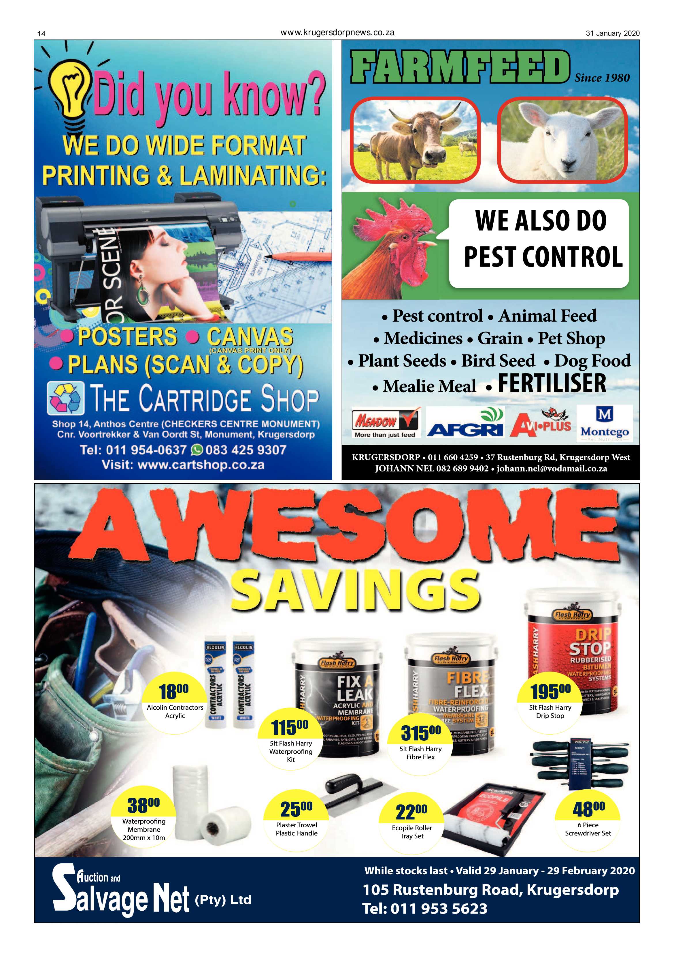 Krugersdorp News 31 January 2020 page 14