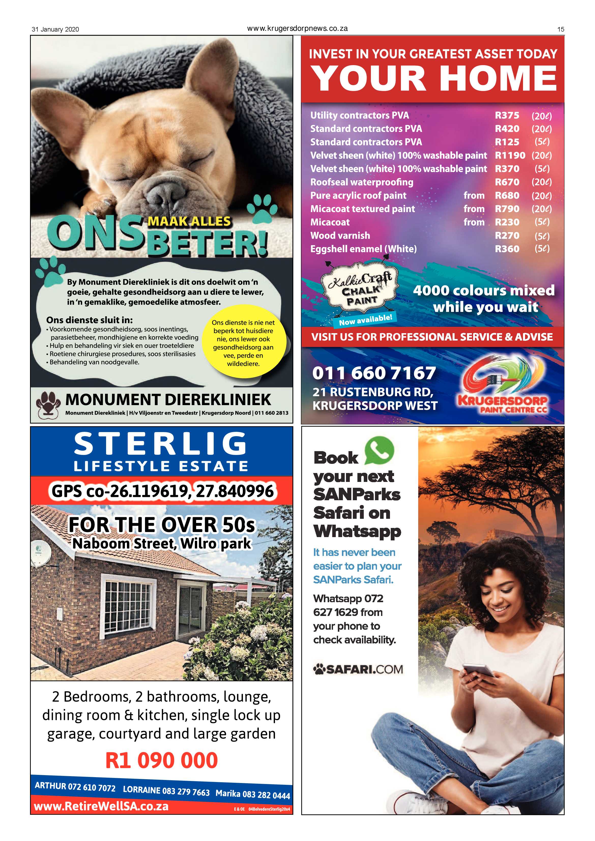 Krugersdorp News 31 January 2020 page 15