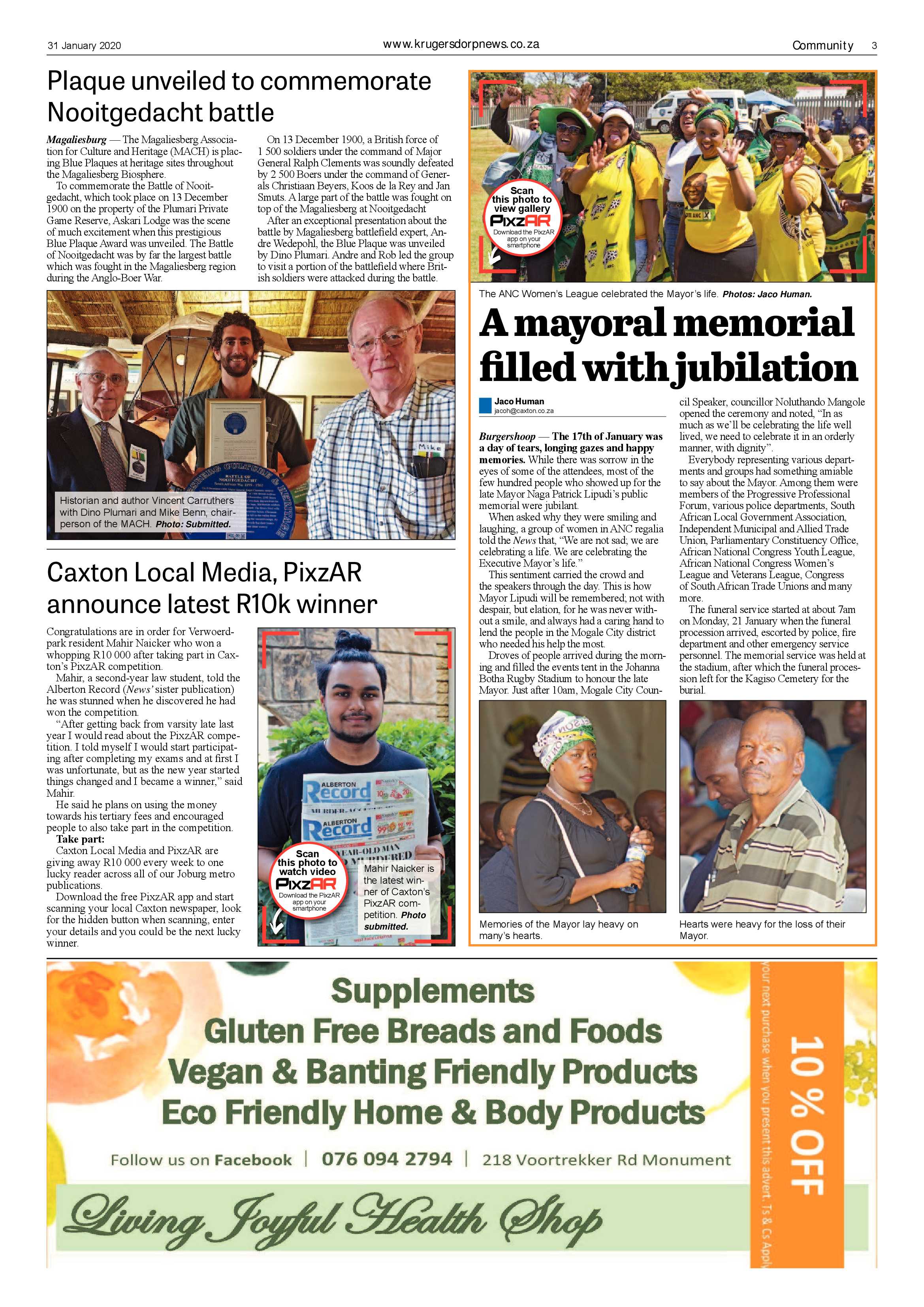Krugersdorp News 31 January 2020 page 3