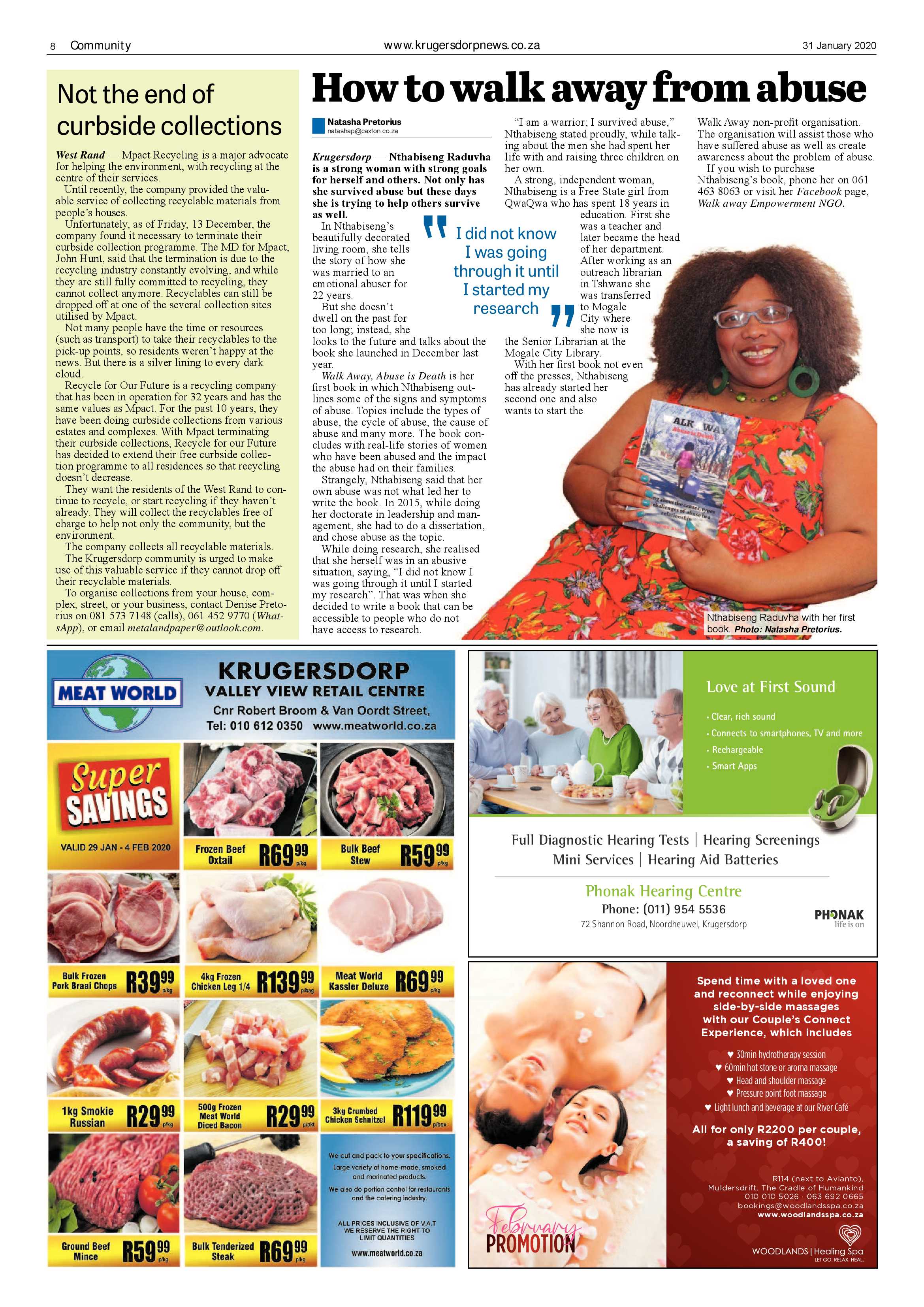 Krugersdorp News 31 January 2020 page 8