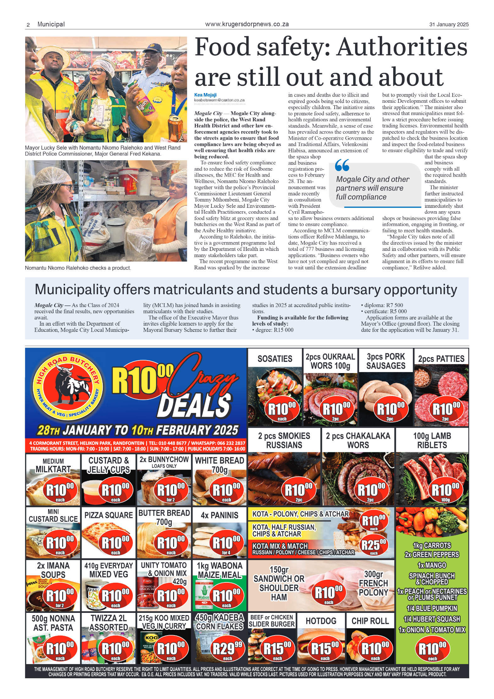 Krugersdorp News 31 January 2025 page 2