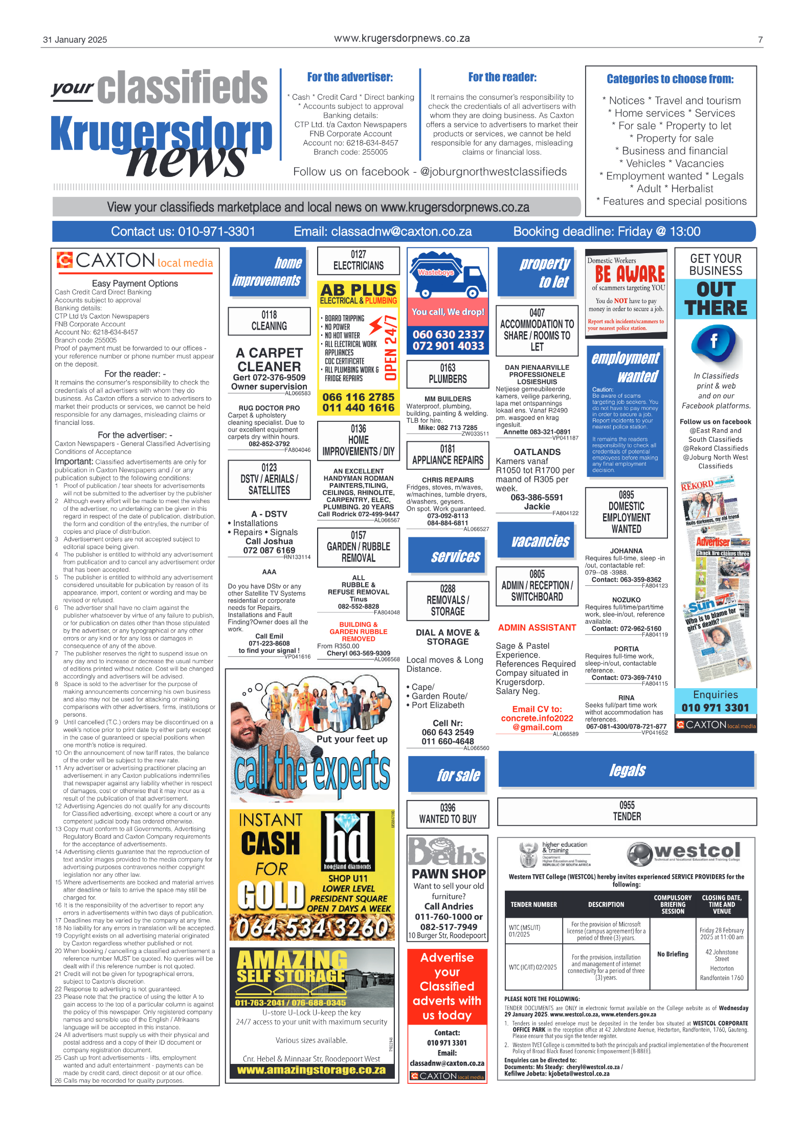 Krugersdorp News 31 January 2025 page 7