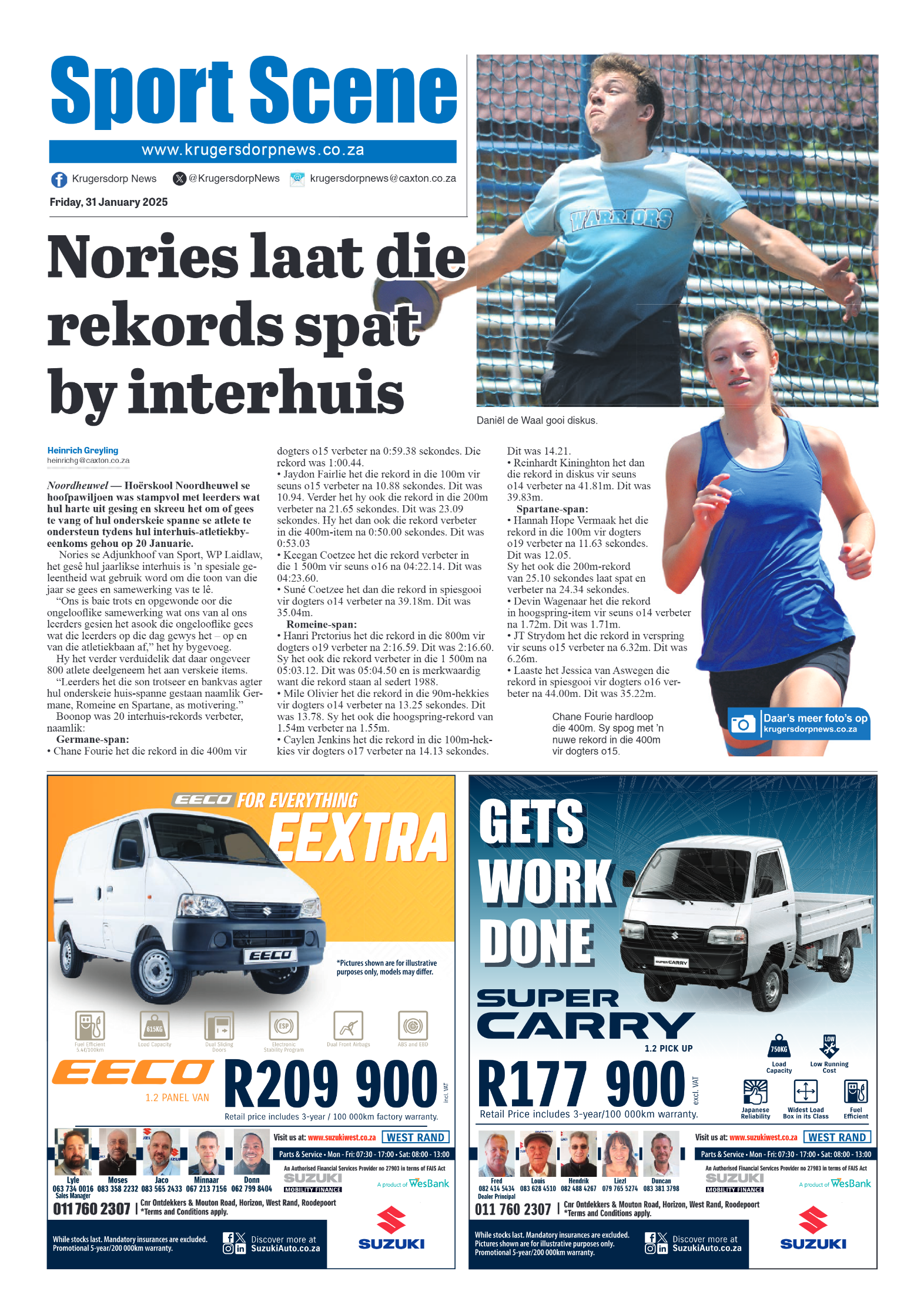 Krugersdorp News 31 January 2025 page 8