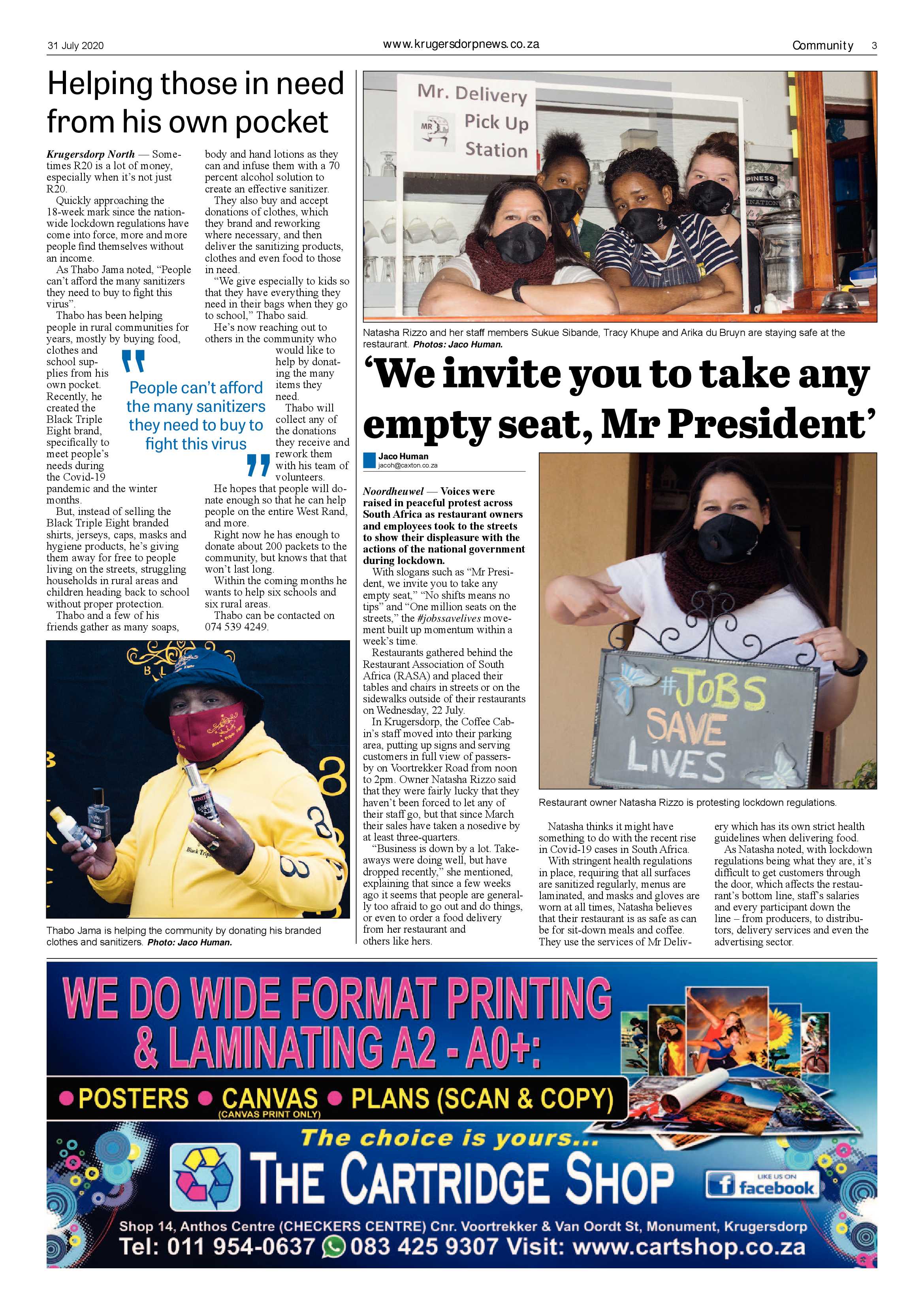 Krugersdorp News 31 July 2020 page 3
