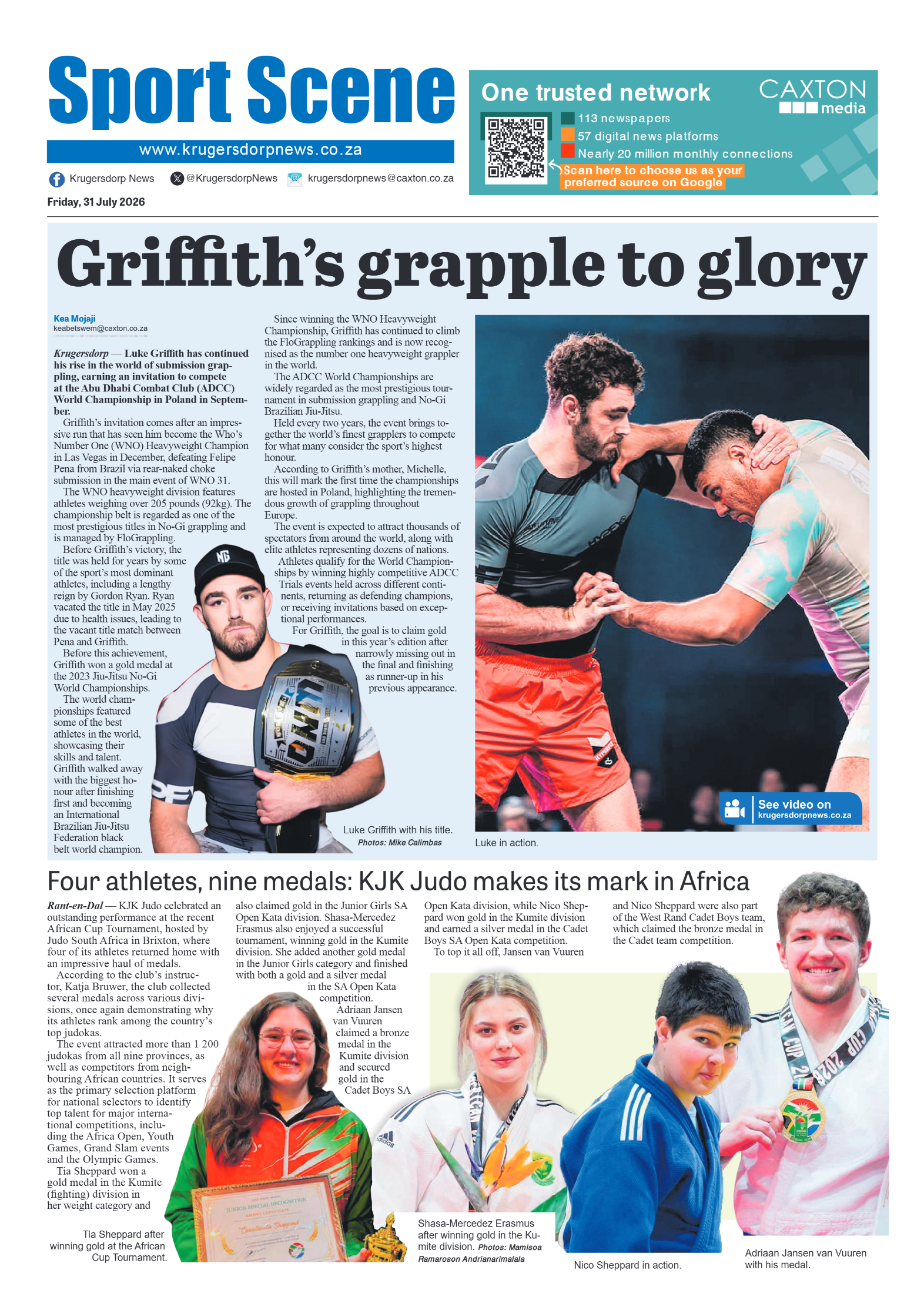 Krugersdorp News 31 July 2026 page 12