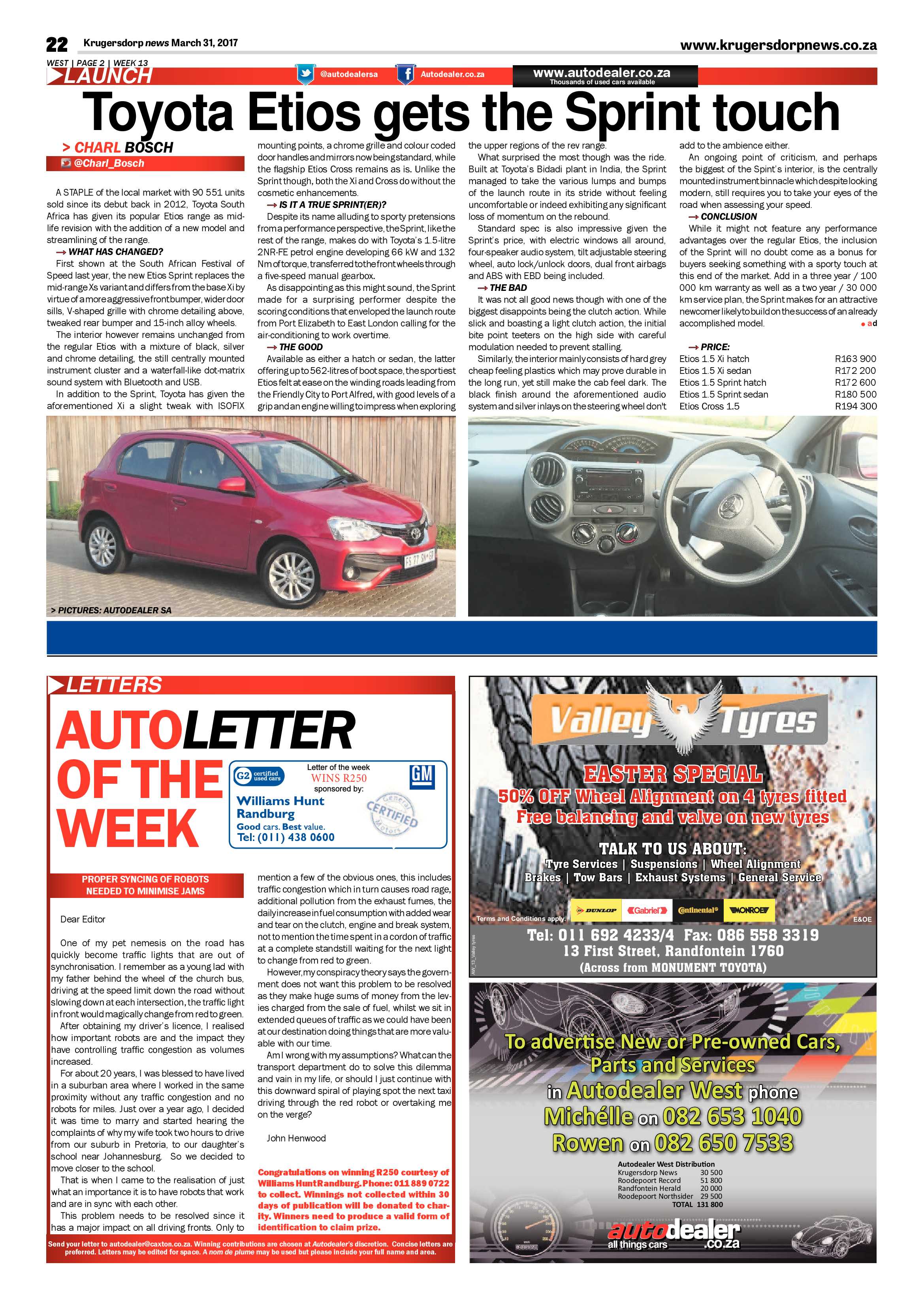 Krugersdorp News 31 March 2017 page 22