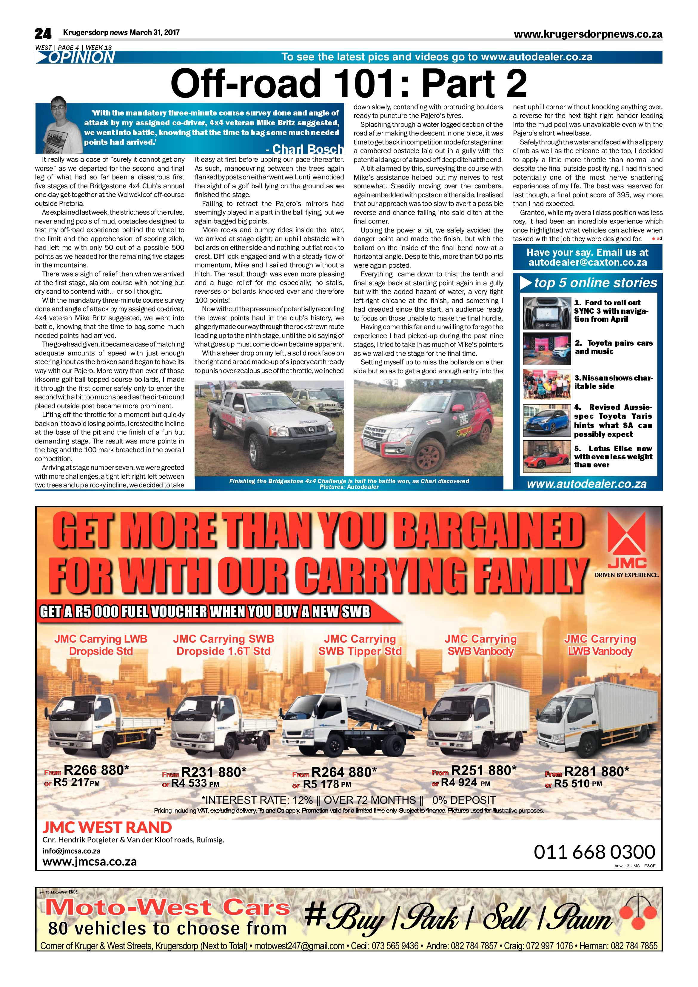 Krugersdorp News 31 March 2017 page 24