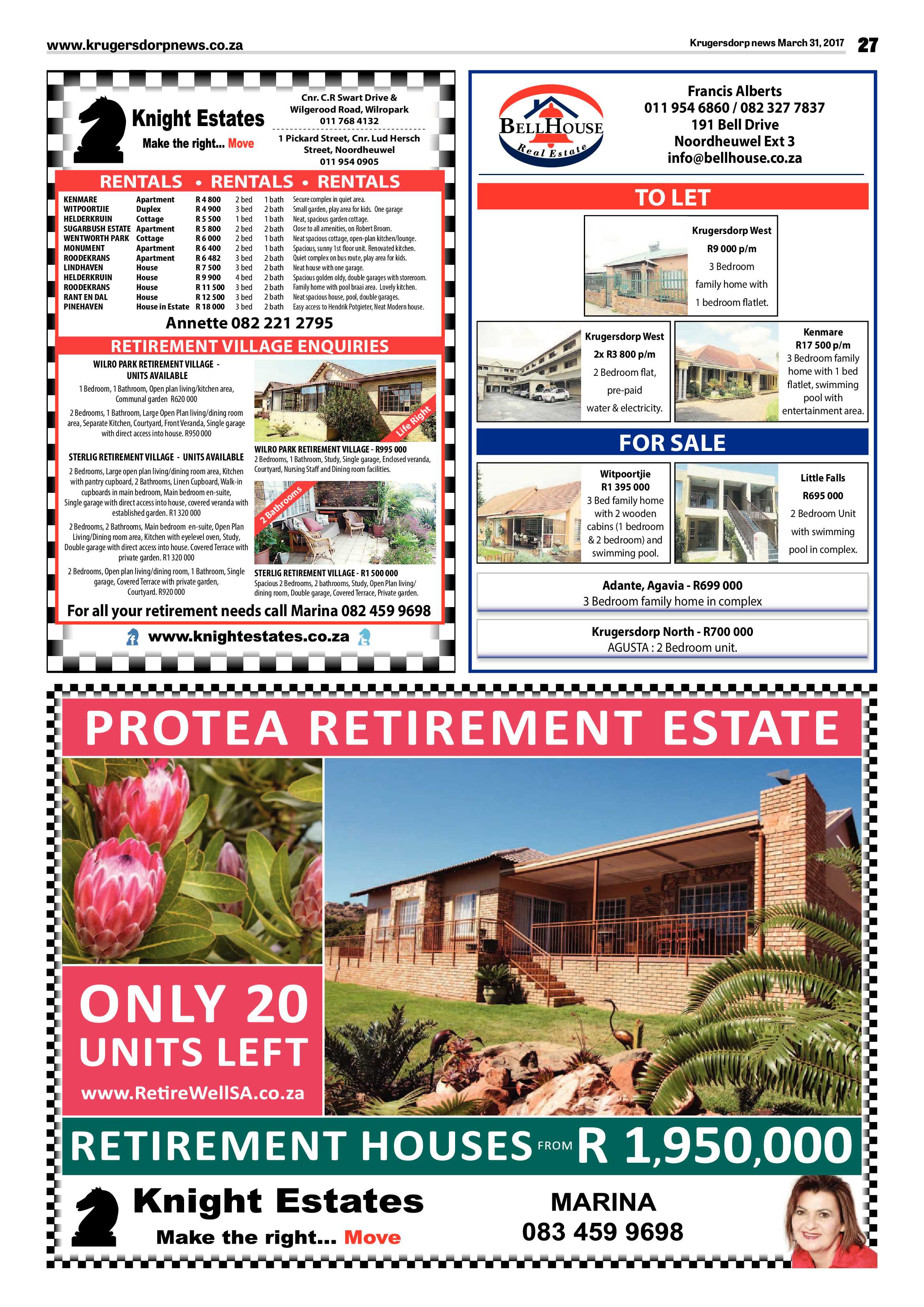 Krugersdorp News 31 March 2017 page 27