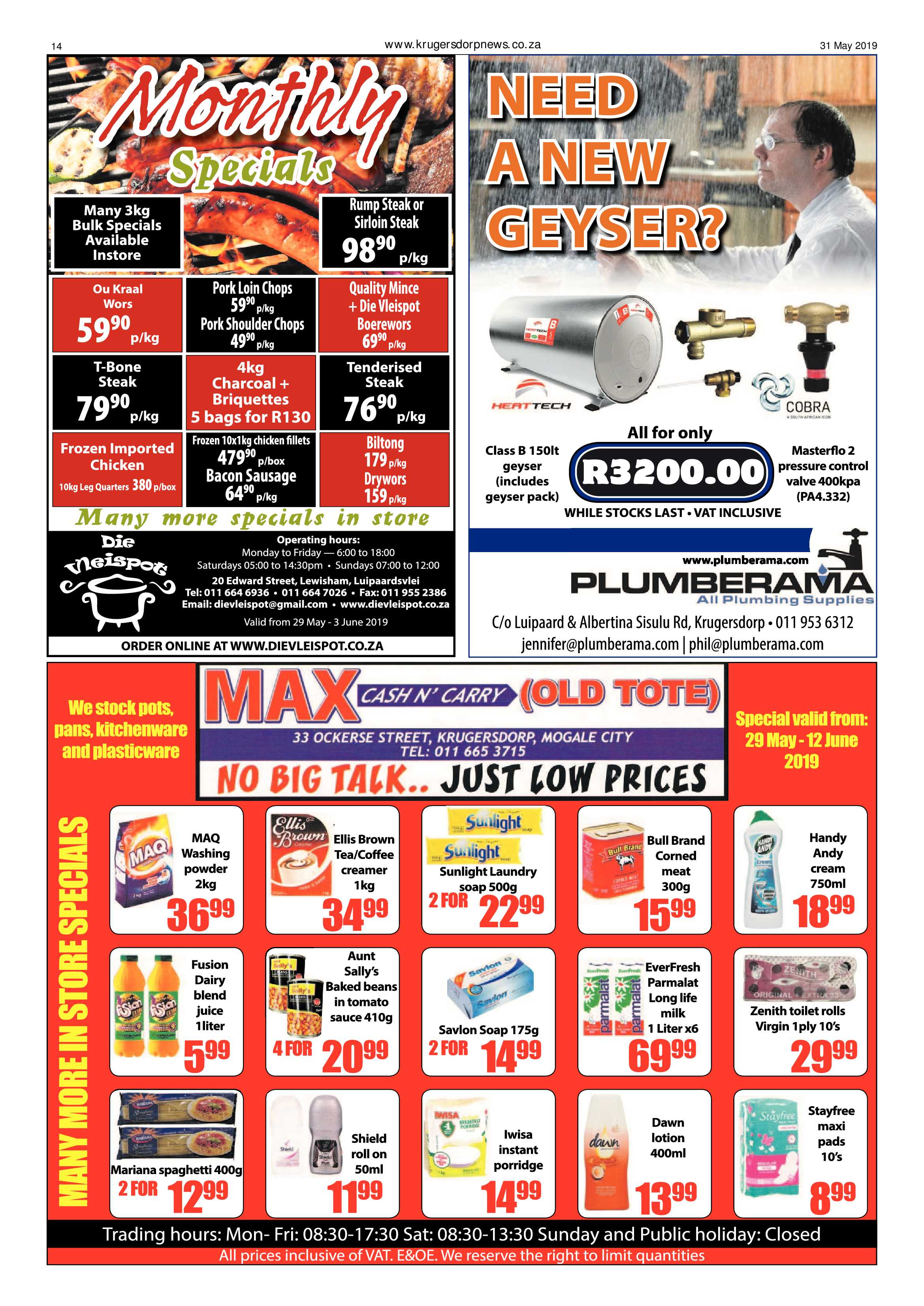 Krugersdorp News 31 May 2019 page 14