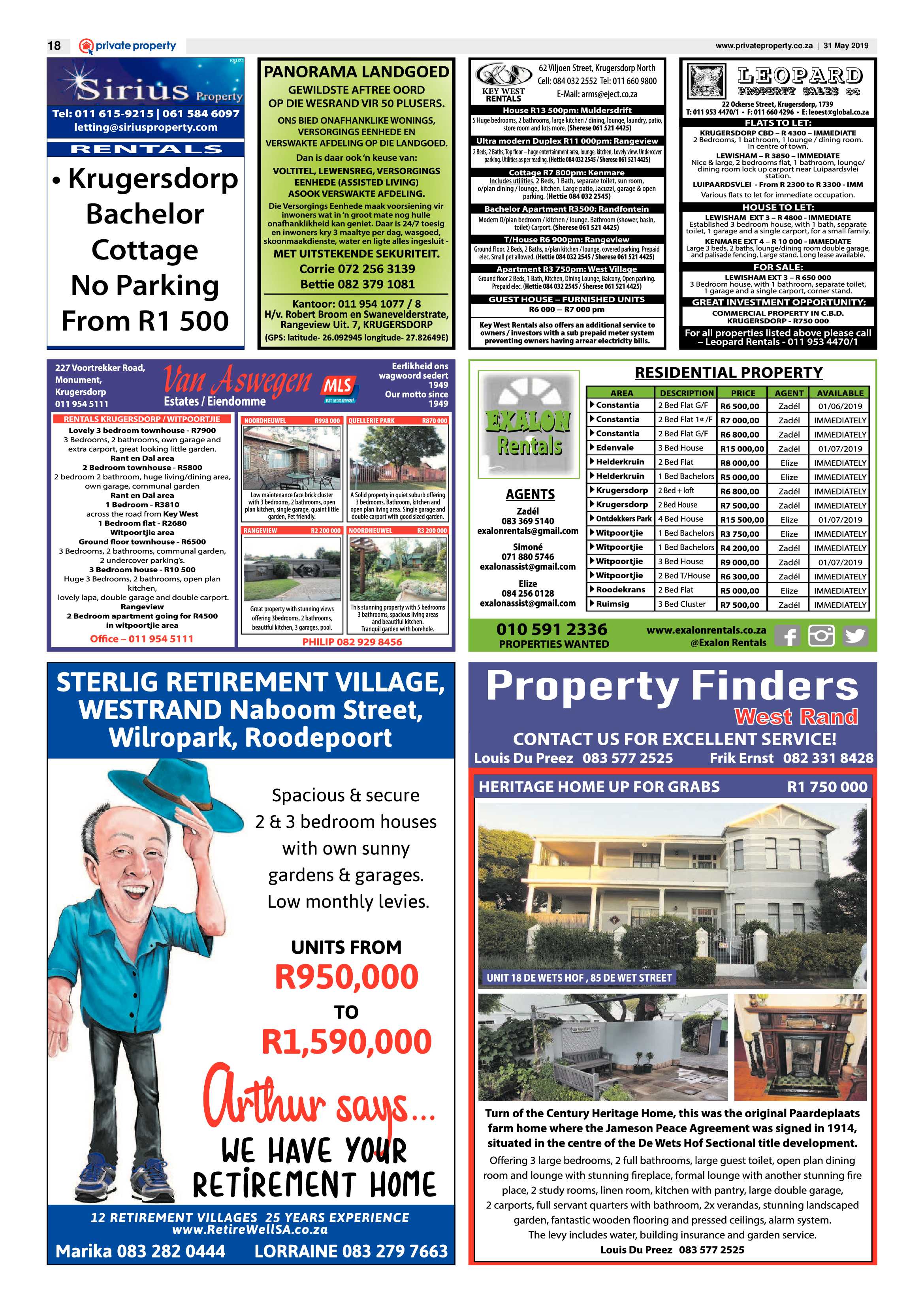 Krugersdorp News 31 May 2019 page 18