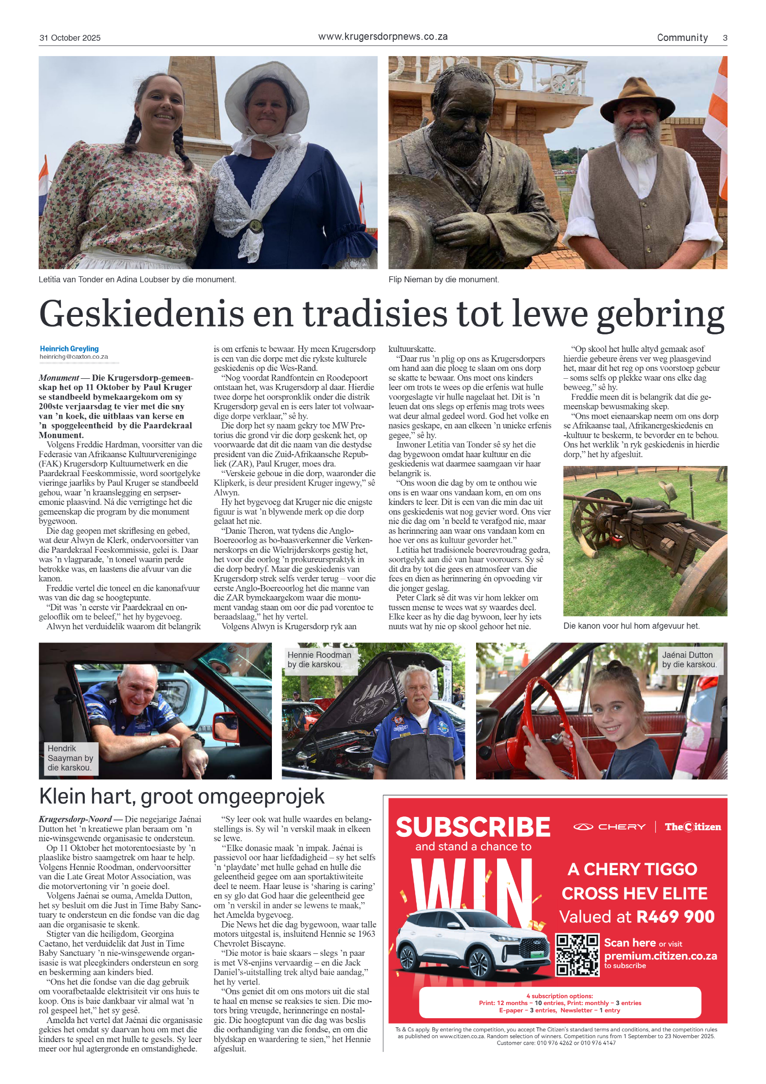 Krugersdorp News 31 October 2025 page 3
