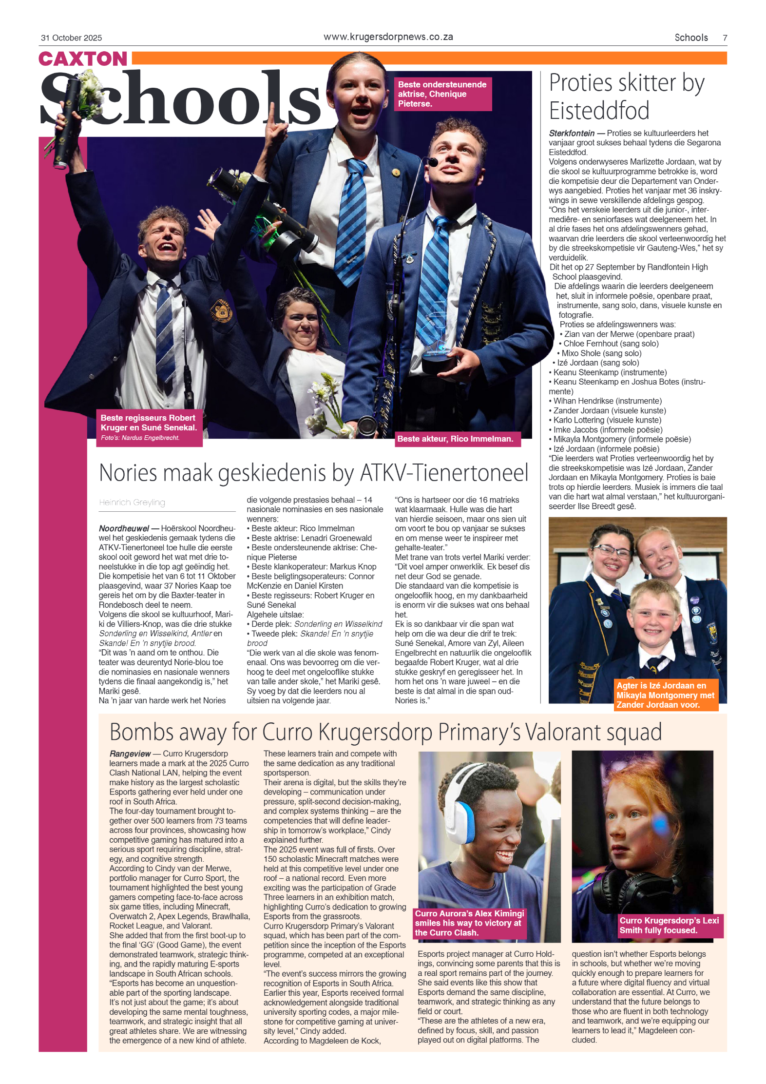 Krugersdorp News 31 October 2025 page 7