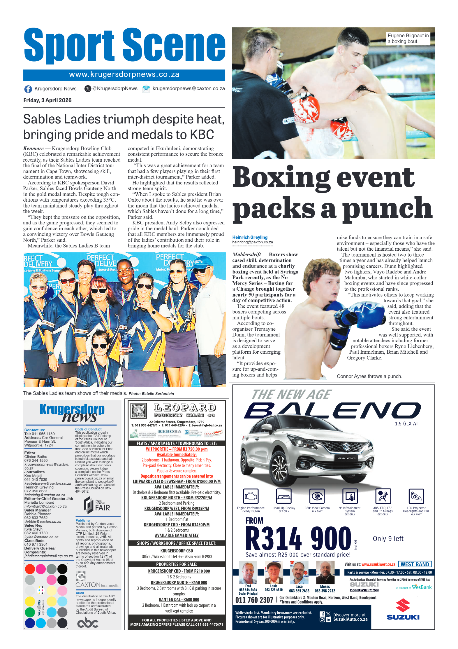 Krugersdorp News 3 April 2026 page 8