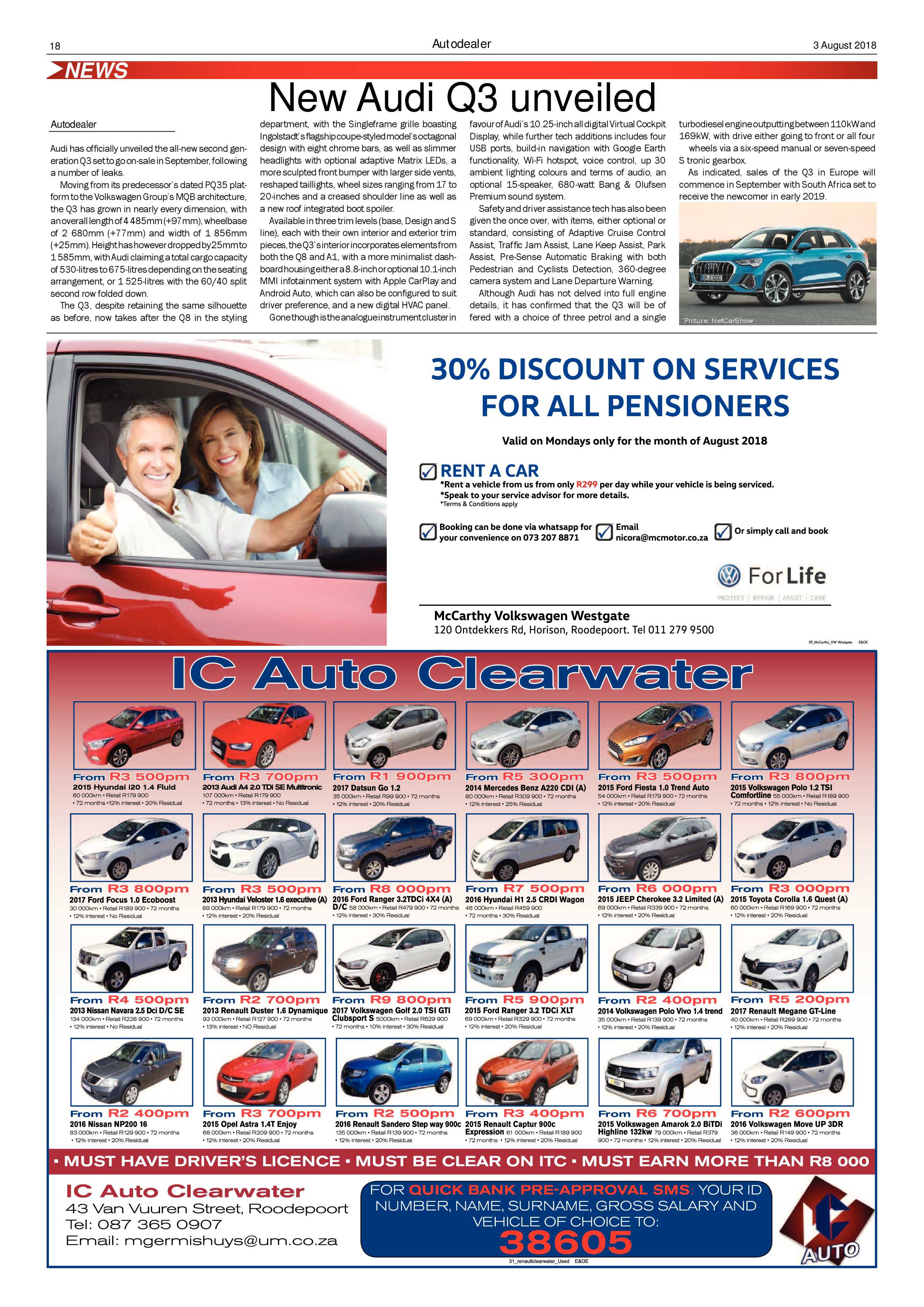 Krugersdorp News 3 August 2018 page 18