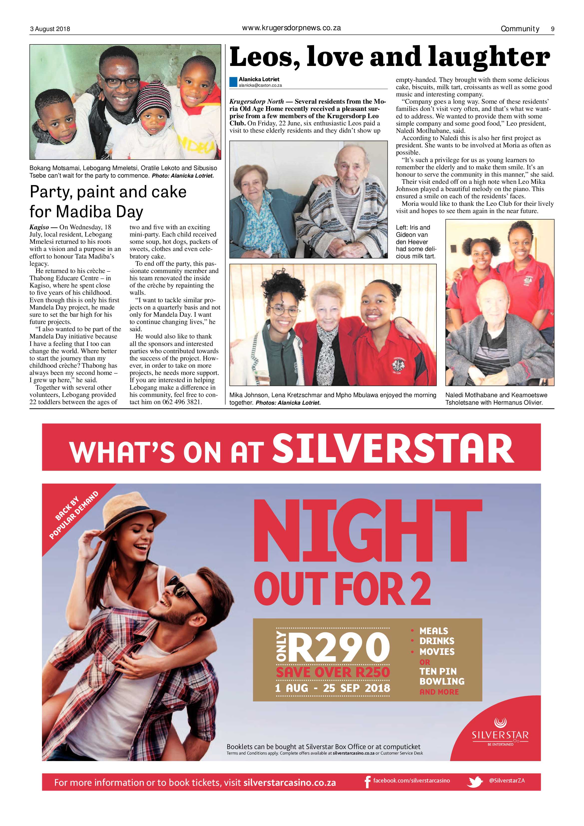 Krugersdorp News 3 August 2018 page 9