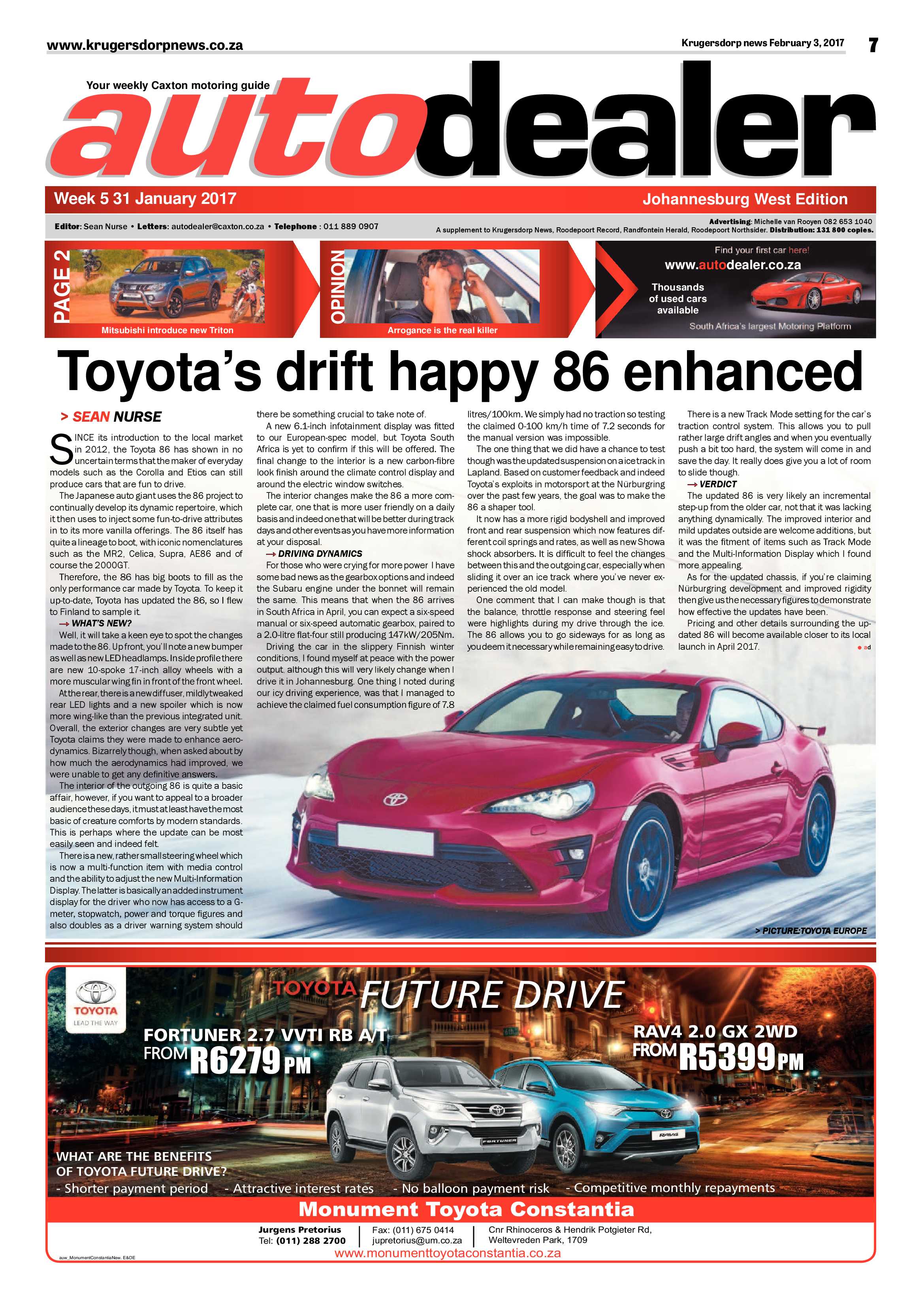 Krugersdorp News 3 February 2017 page 7