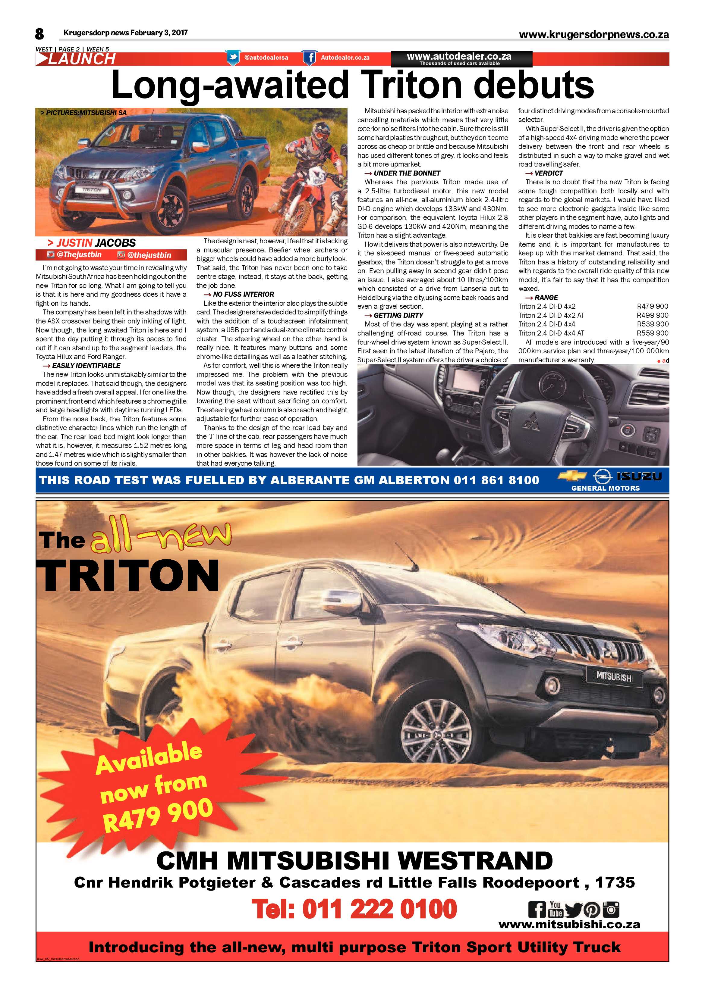 Krugersdorp News 3 February 2017 page 8